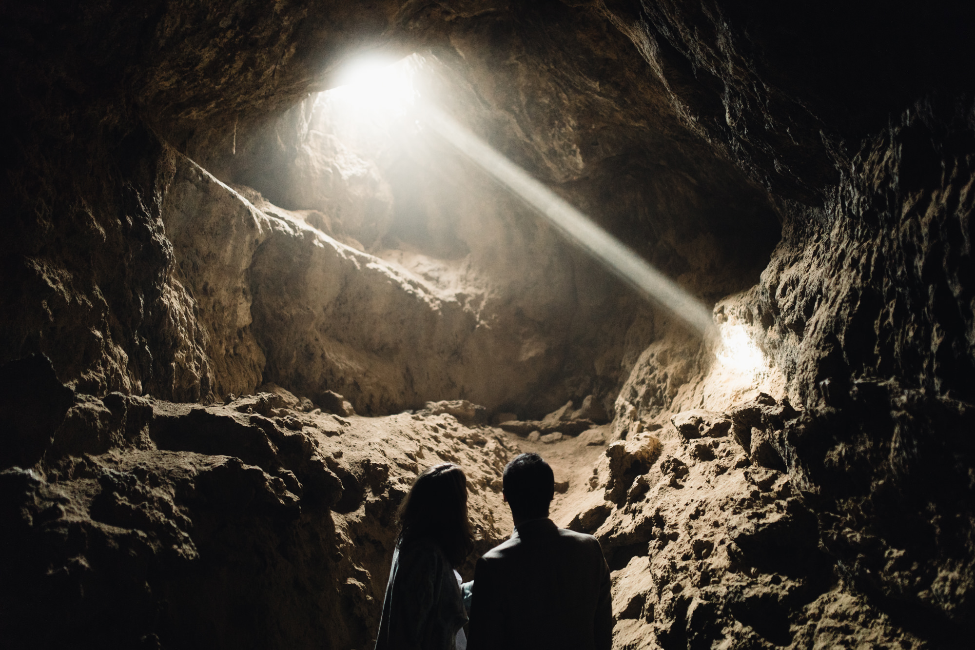 lava tube + joshua tree + granite pass engagement session // mojave national preserve // california wedding photographer // www.abbihearne.com