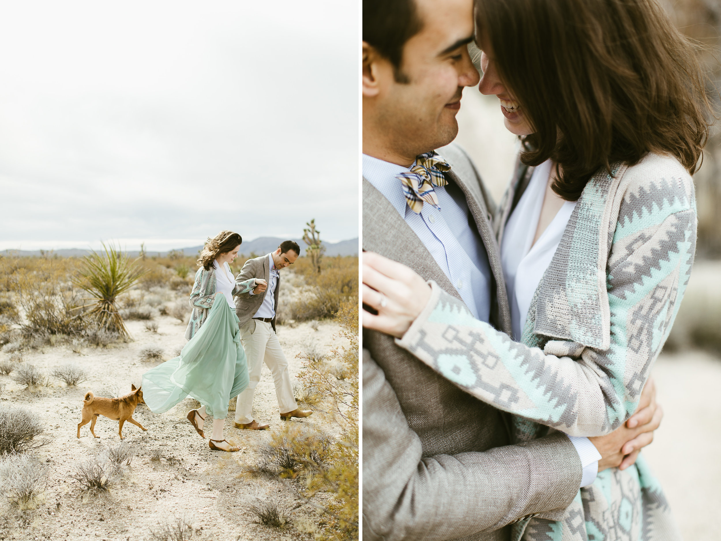 lava tube + joshua tree + granite pass engagement session // mojave national preserve // california wedding photographer // www.abbihearne.com