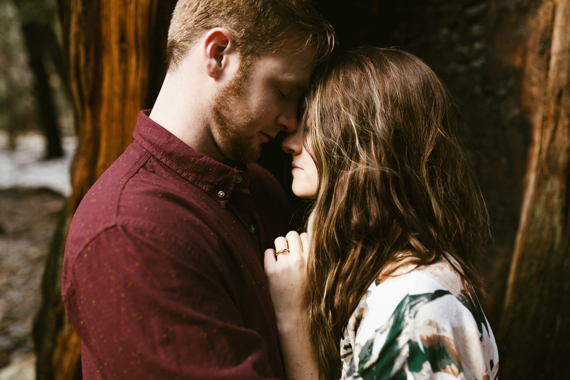 adventure engagement photo session in yosemite national park // california wedding and elopement photographer // www.abbihearne.com