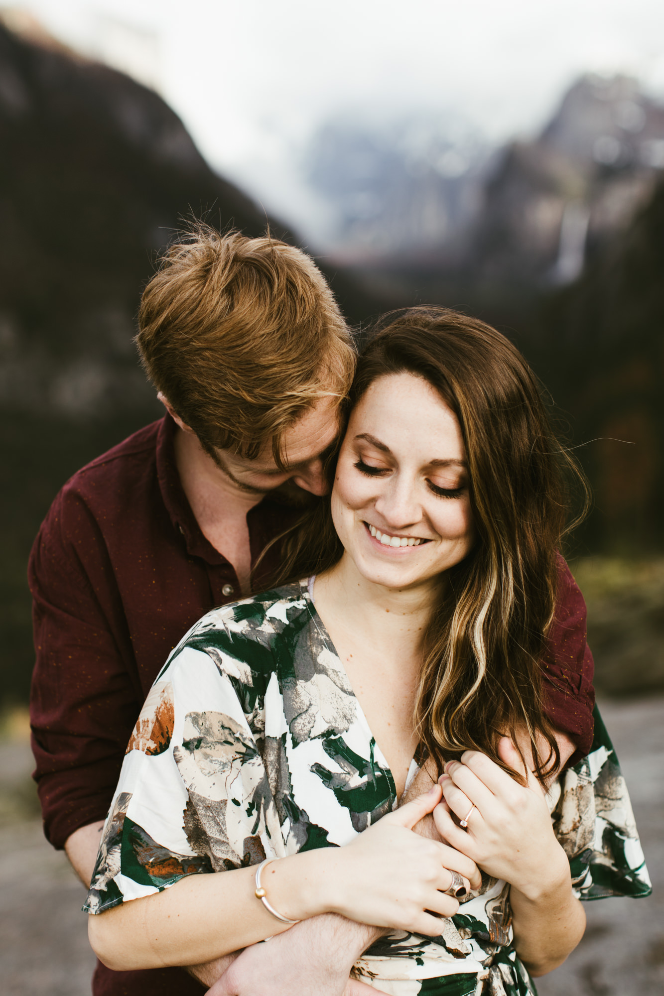 adventure engagement photo session in yosemite national park // california wedding and elopement photographer // www.abbihearne.com