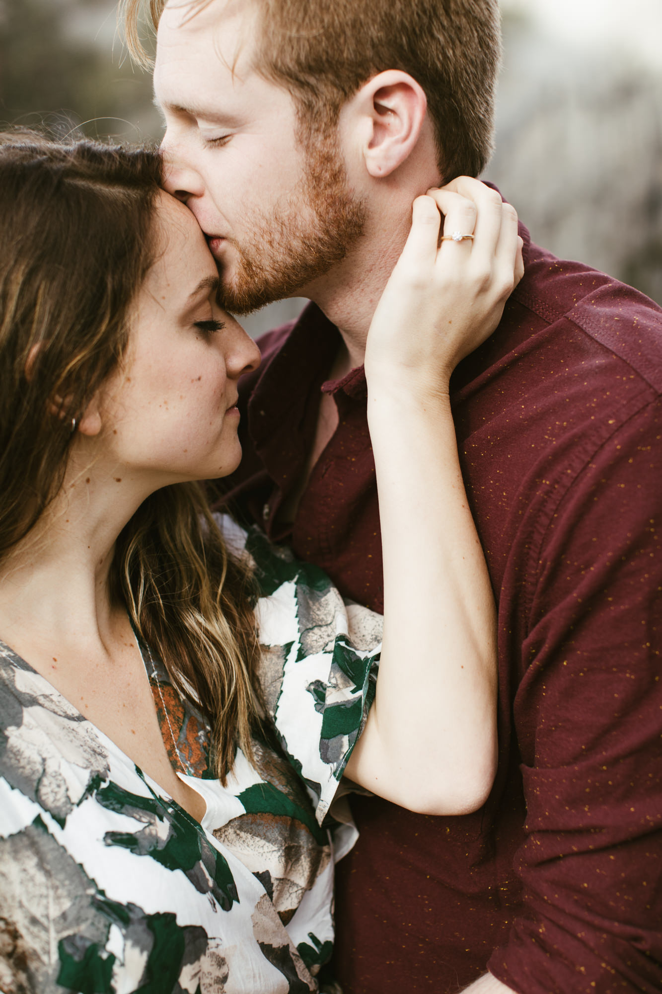 adventure engagement photo session in yosemite national park // california wedding and elopement photographer // www.abbihearne.com