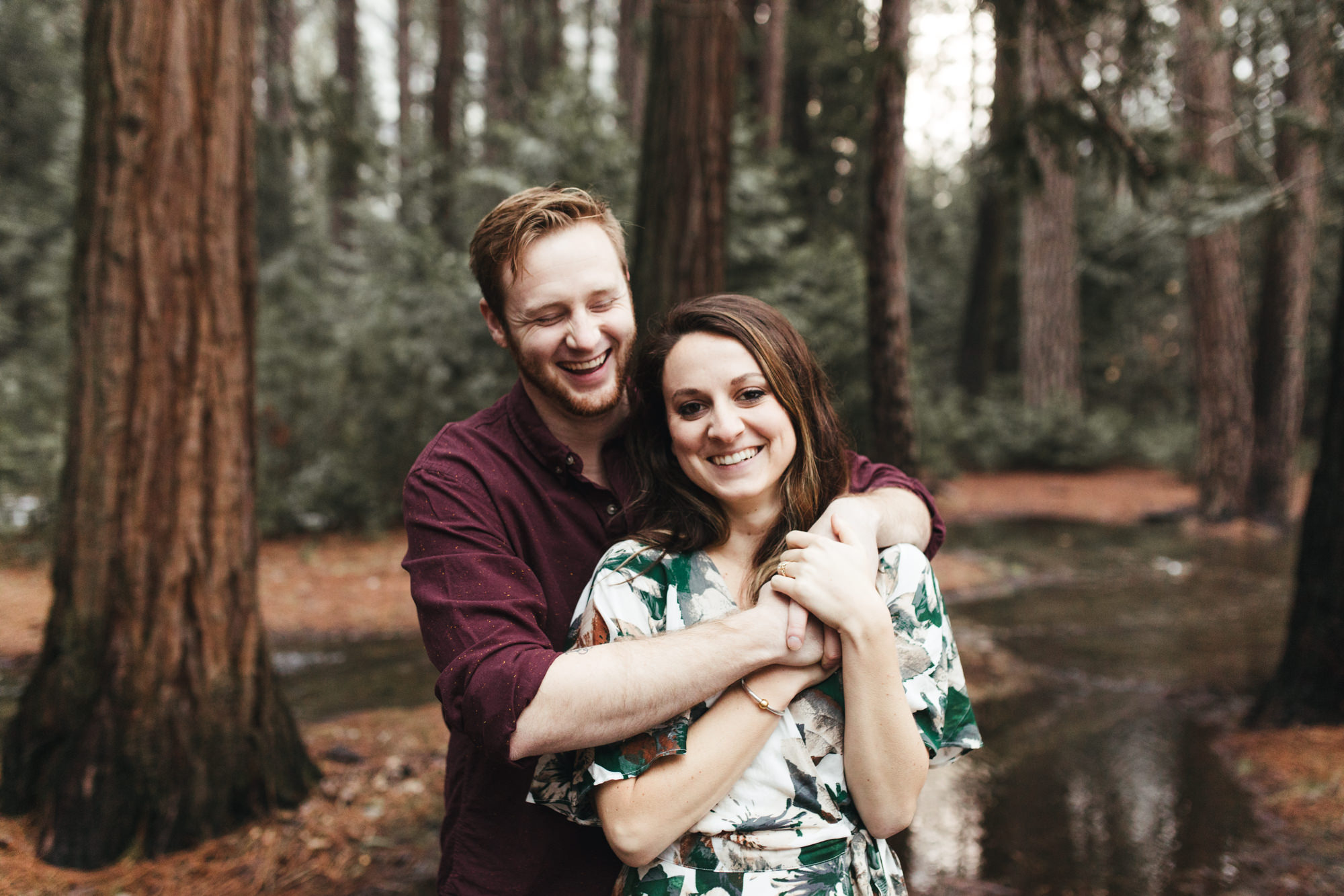 adventure engagement photo session in yosemite national park // california wedding and elopement photographer // www.abbihearne.com