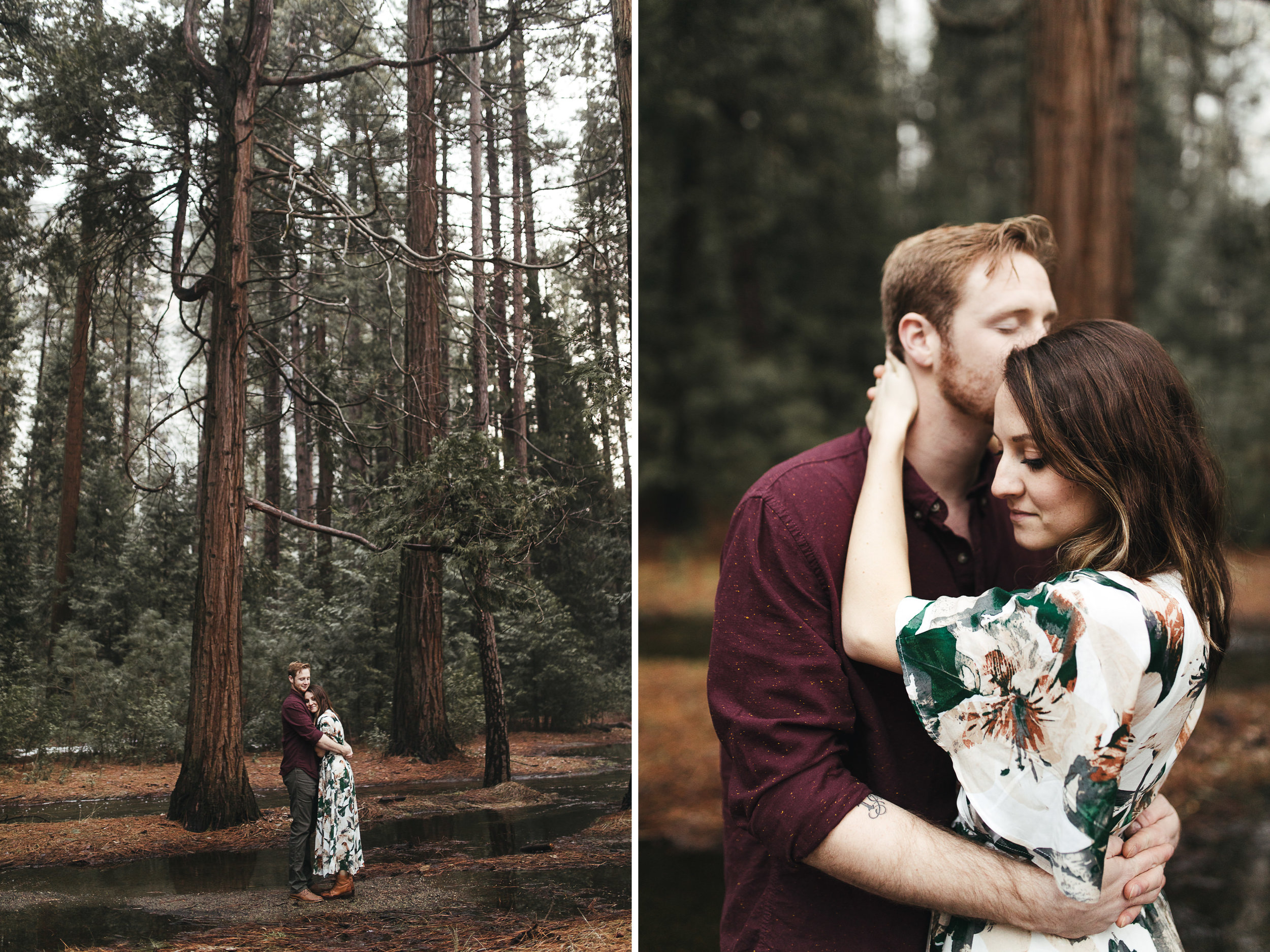 adventure engagement photo session in yosemite national park // california wedding and elopement photographer // www.abbihearne.com