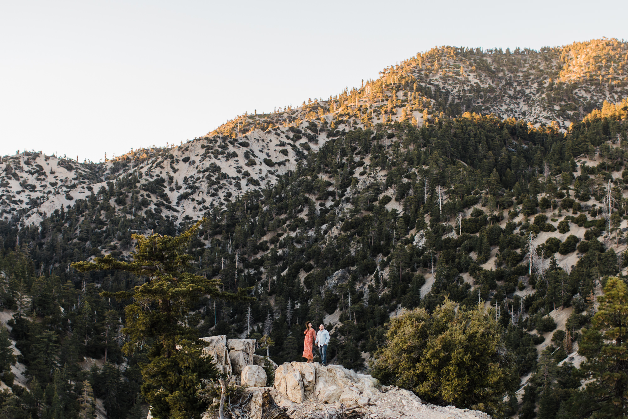 California Mountains Engagement Photos | Angeles National Forest Engagement Session | California Adventure Wedding Photographer