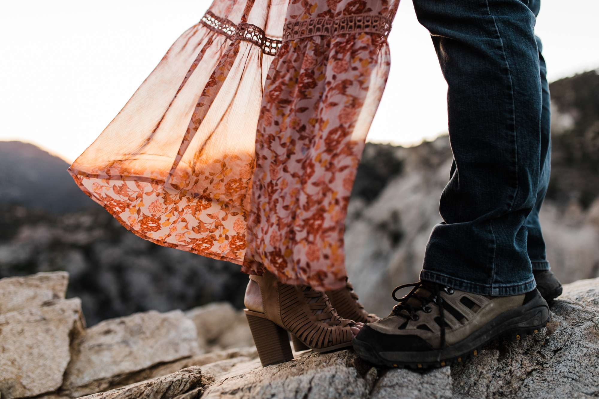 California Mountains Engagement Photos | Angeles National Forest Engagement Session | California Adventure Wedding Photographer