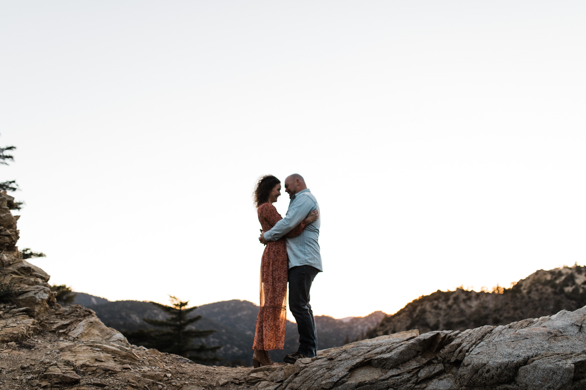 California Mountains Engagement Photos | Angeles National Forest Engagement Session | California Adventure Wedding Photographer