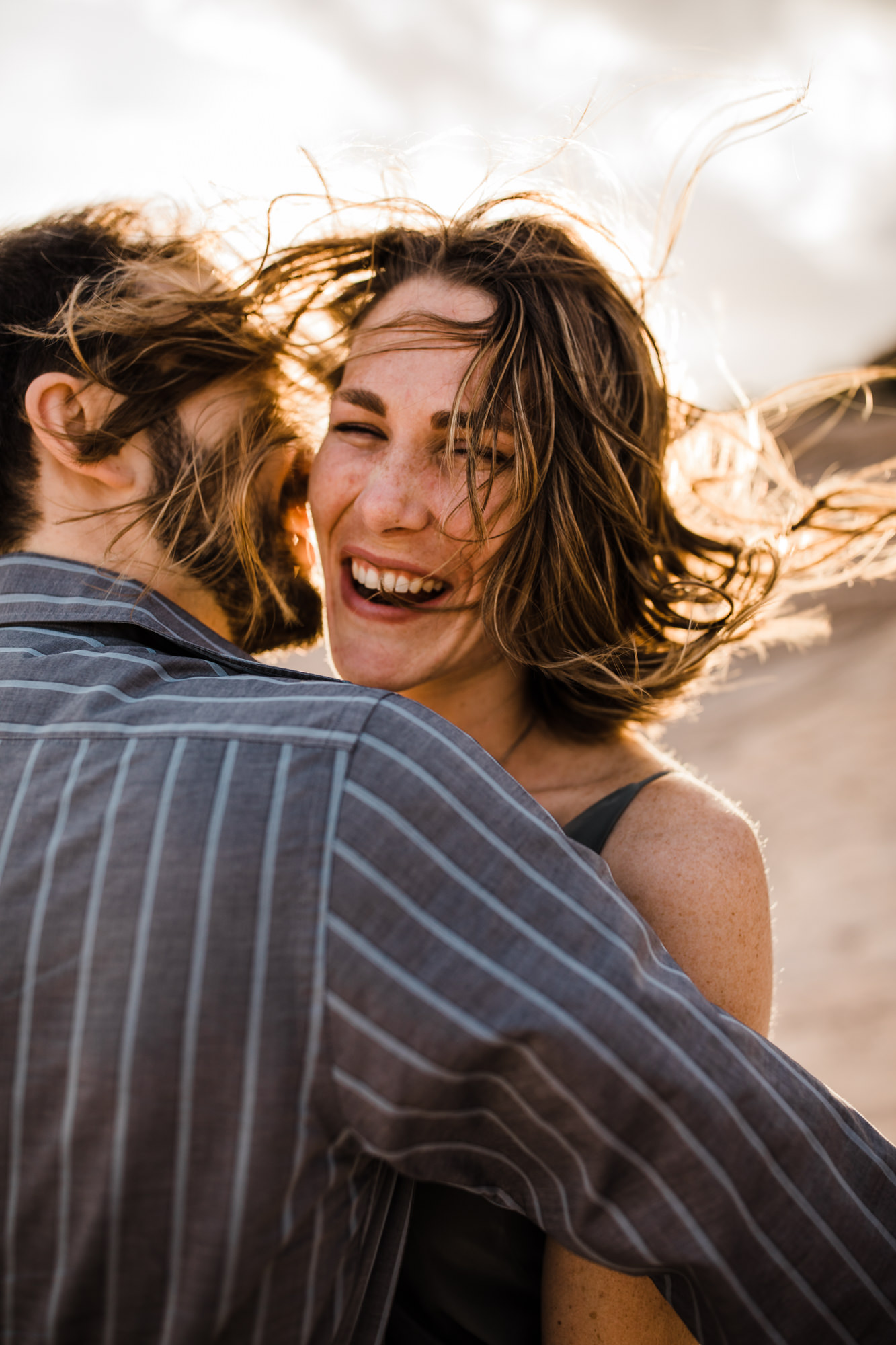 st.geoge desert engagement session | utah adventure wedding photographer | dixie national forest | www.thehearnes.com