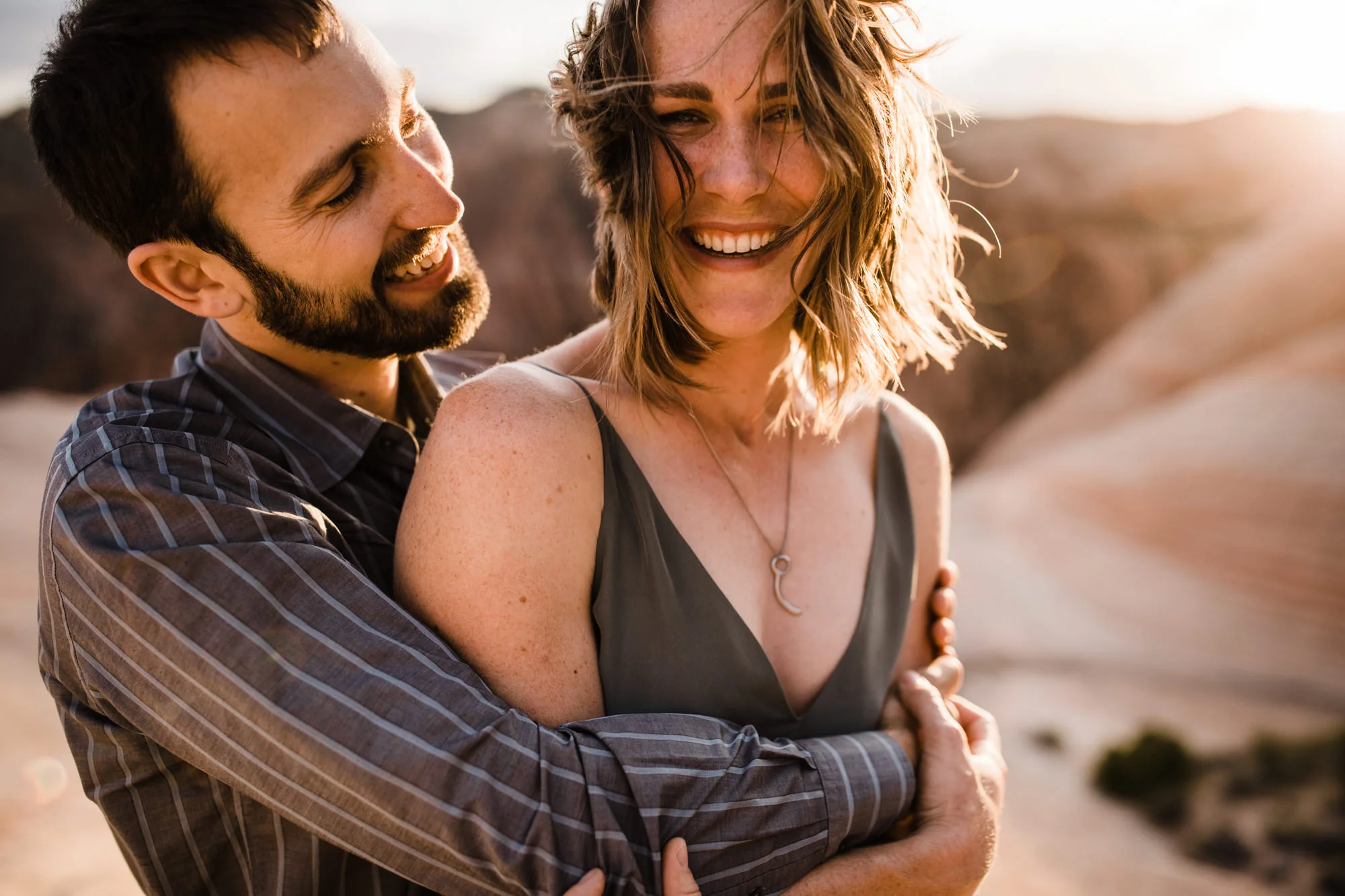 st.geoge desert engagement session | utah adventure wedding photographer | dixie national forest | www.thehearnes.com