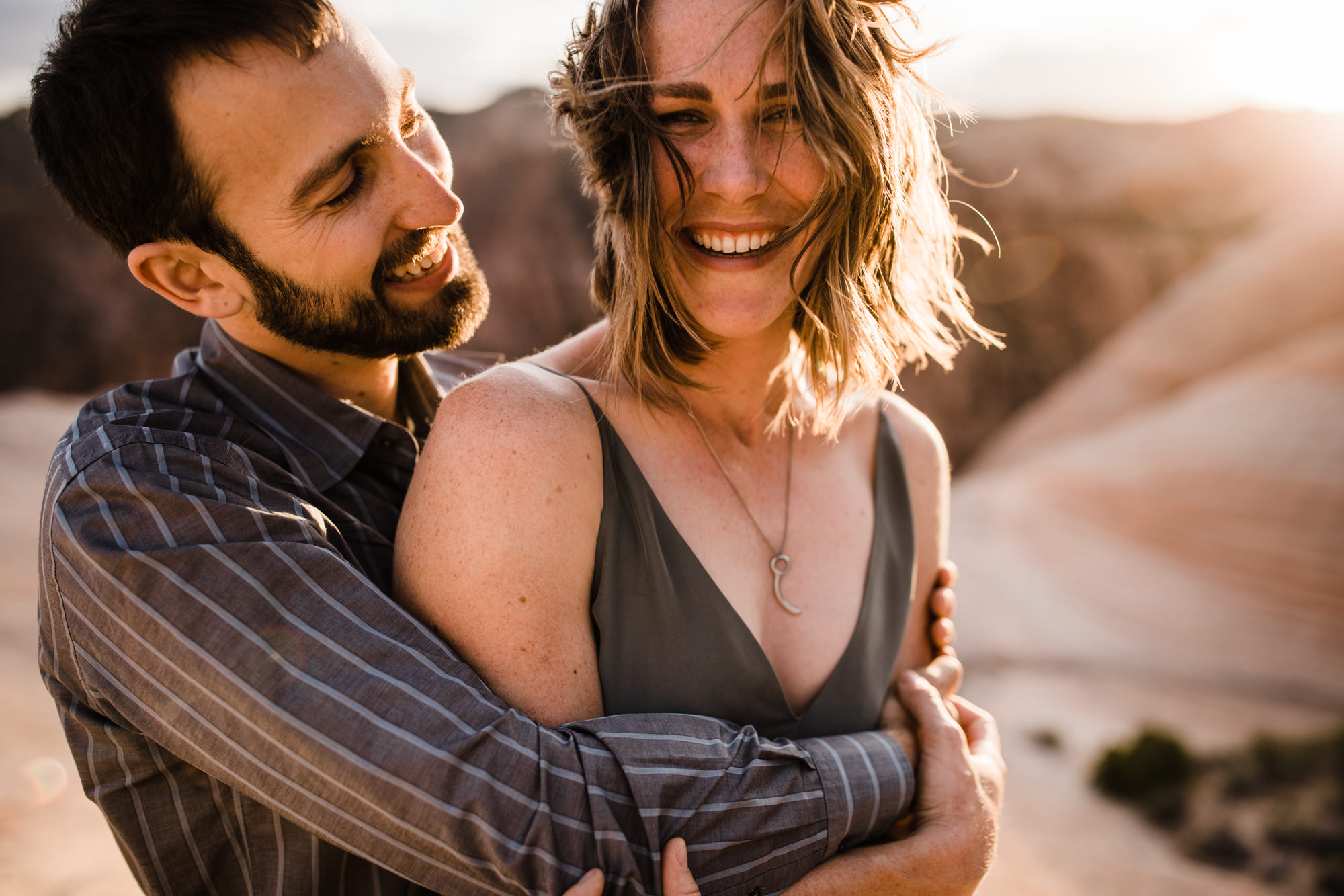 st.geoge desert engagement session | utah adventure wedding photographer | dixie national forest | www.thehearnes.com