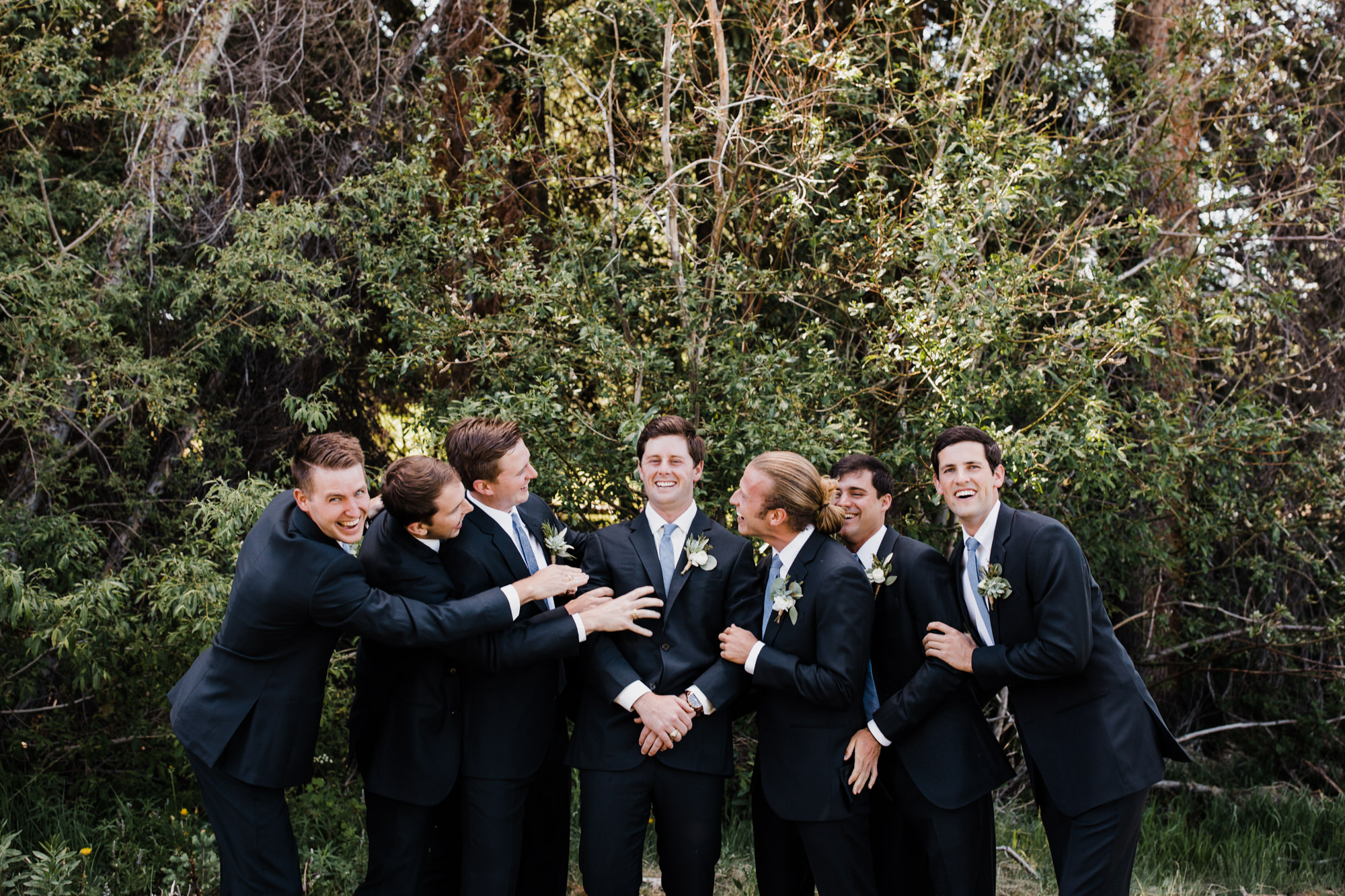 laurann + matt's intimate wedding | ten peaks ceremony site | crested butte mountain resort | colorado wedding photographer | the hearnes adventure photography