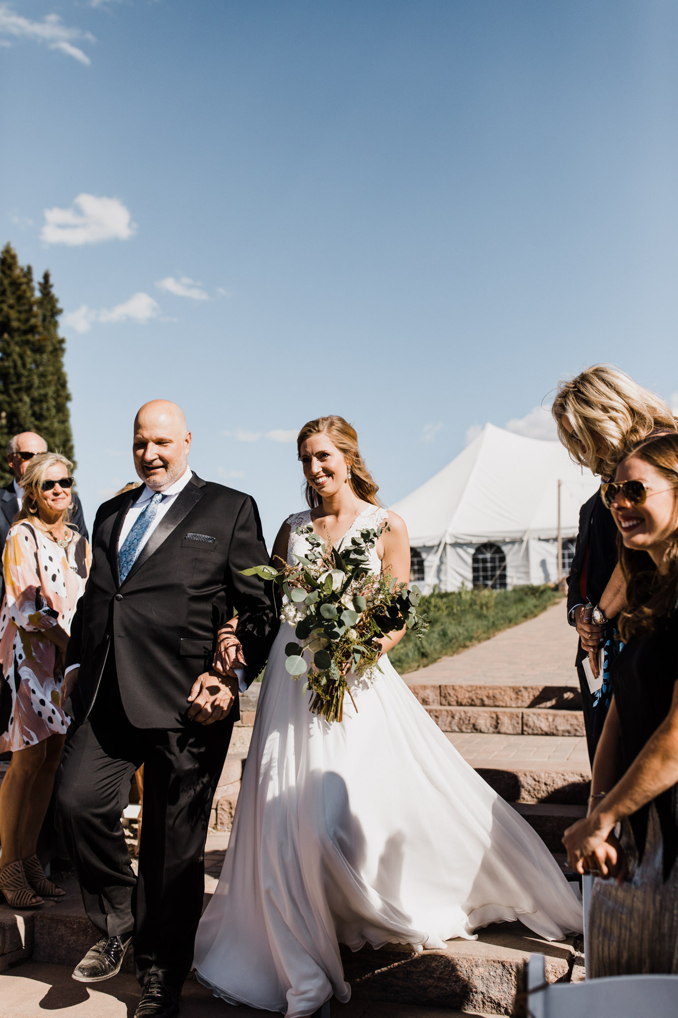 laurann + matt's intimate wedding | ten peaks ceremony site | crested butte mountain resort | colorado wedding photographer | the hearnes adventure photography