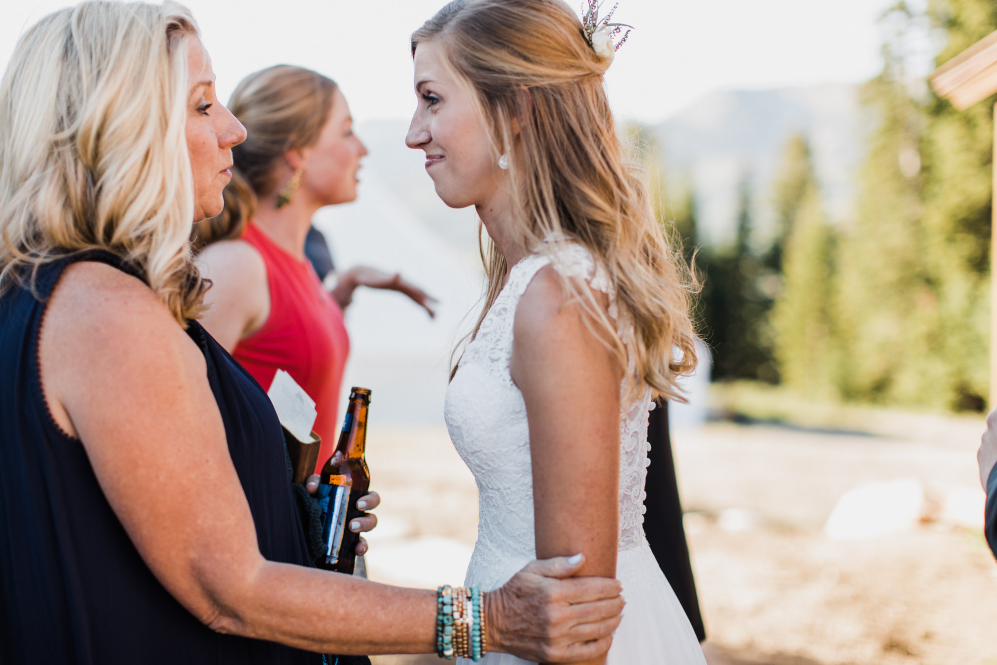 laurann + matt's intimate wedding | ten peaks ceremony site | crested butte mountain resort | colorado wedding photographer | the hearnes adventure photography