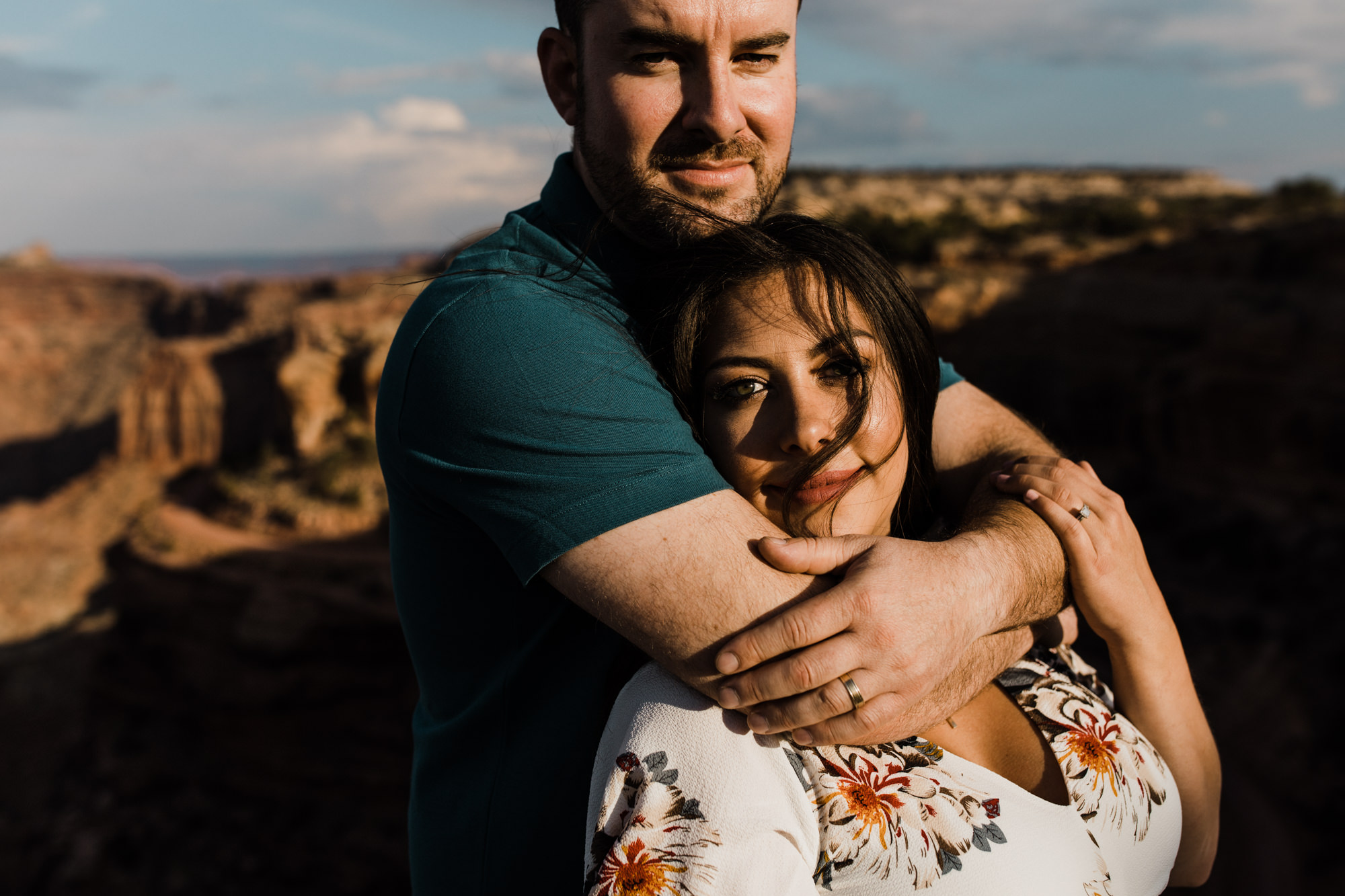 adventurous desert maternity session | canyonlands national park | moab, utah wedding photographer | www.thehearnes.com | the hearnes adventure photography