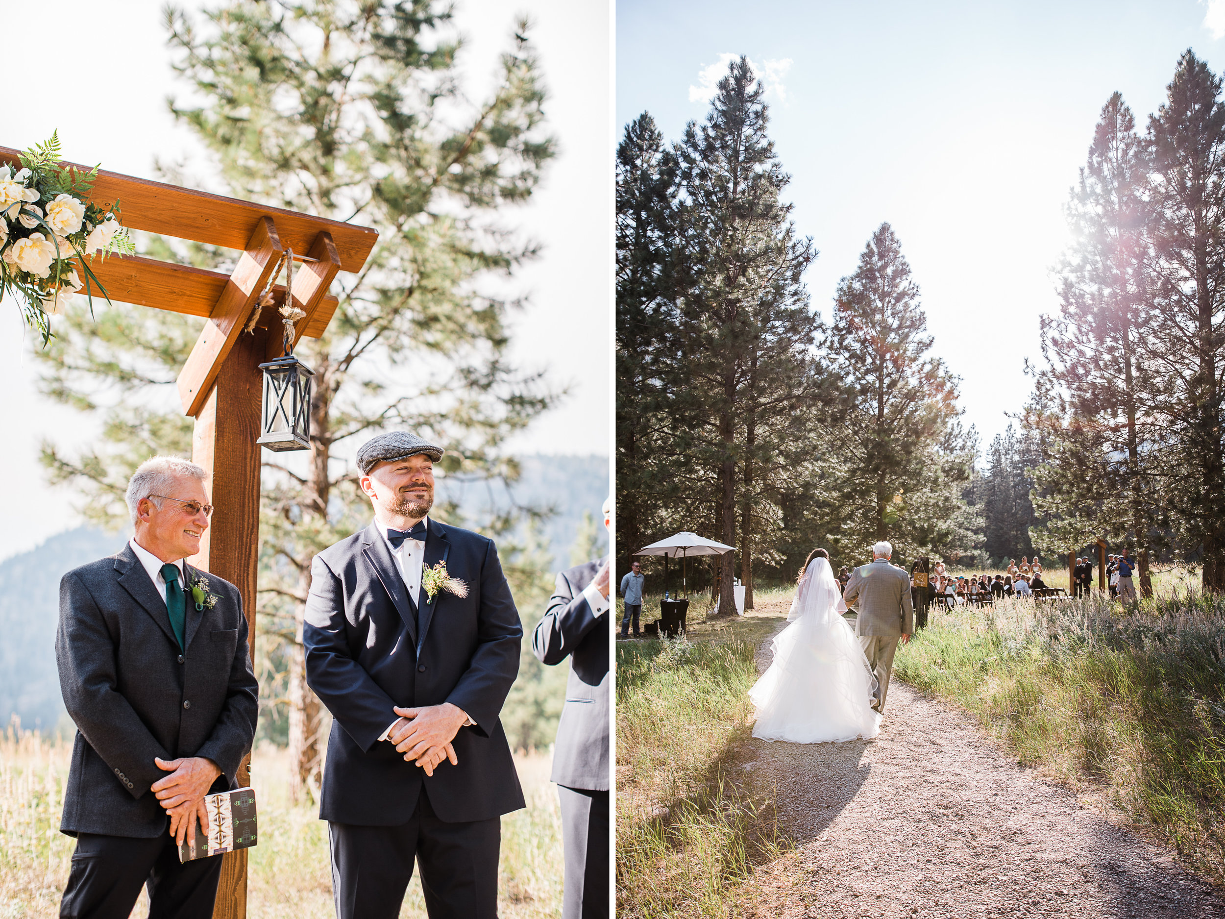 april + aran's adventurous wedding on the clark fork river | white raven wedding + event center | montana wedding photographer