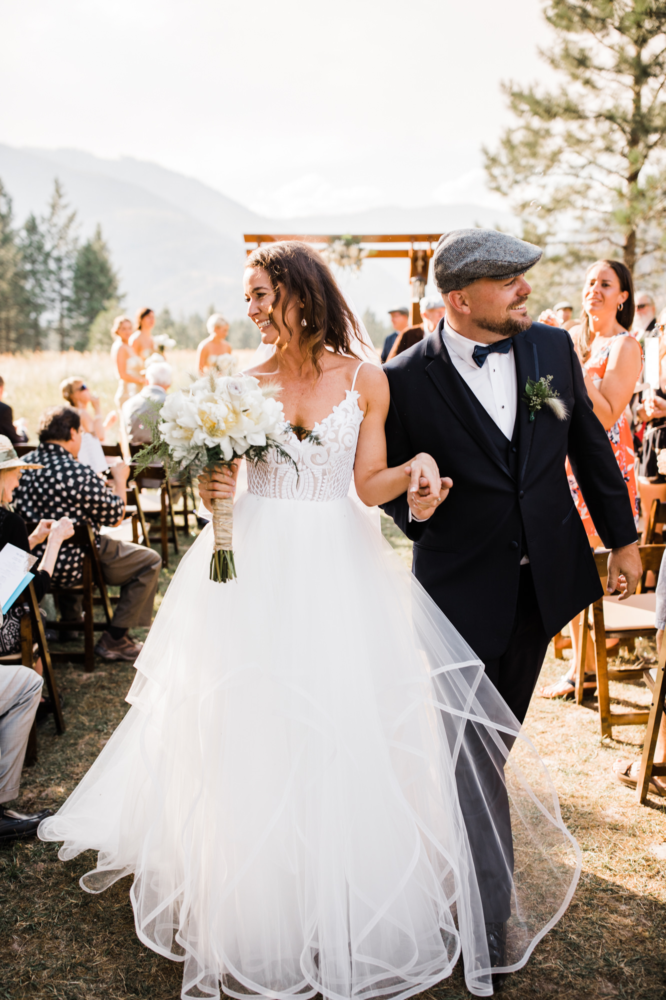 april + aran's adventurous wedding on the clark fork river | white raven wedding + event center | montana wedding photographer