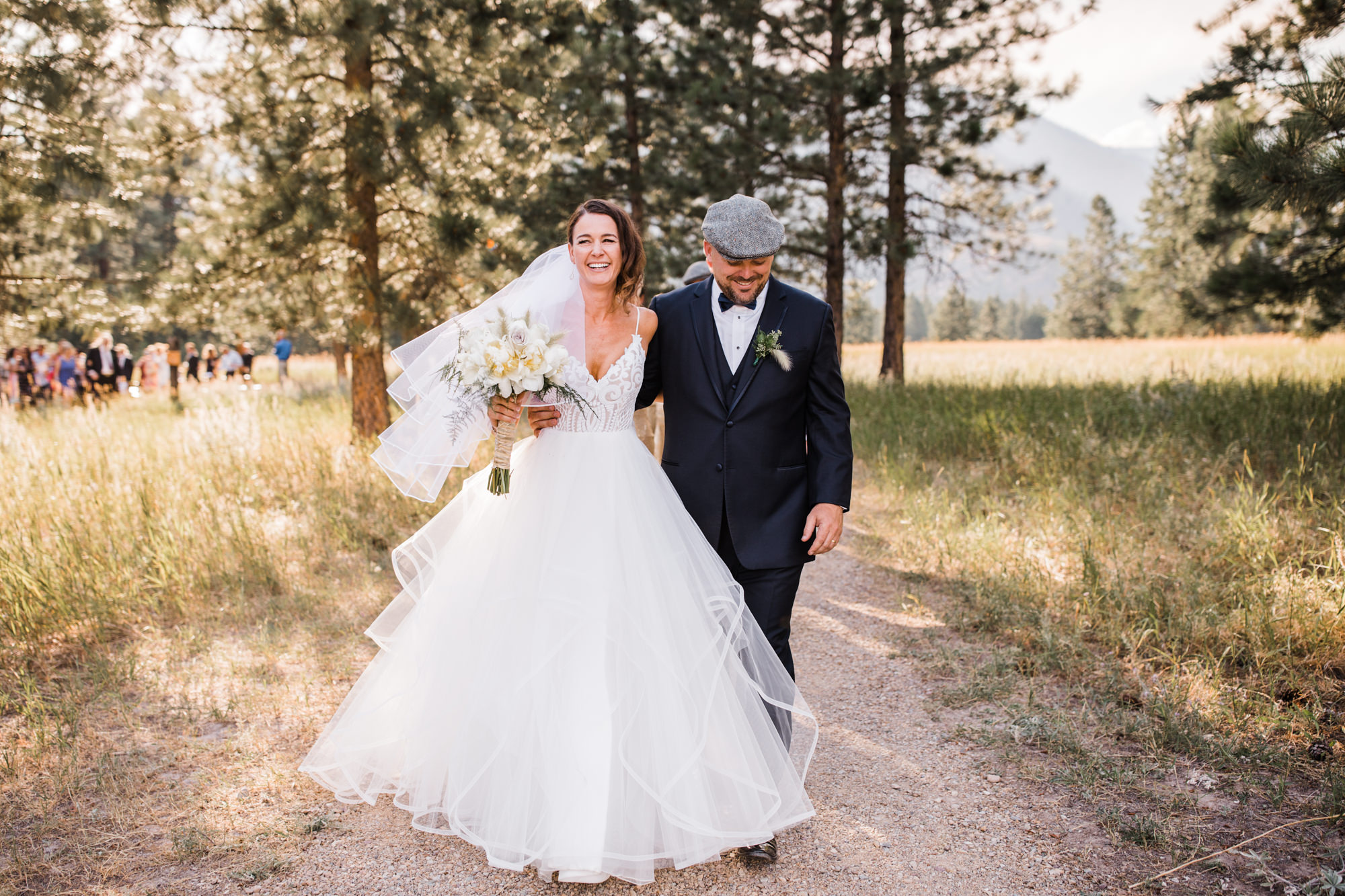 april + aran's adventurous wedding on the clark fork river | white raven wedding + event center | montana wedding photographer