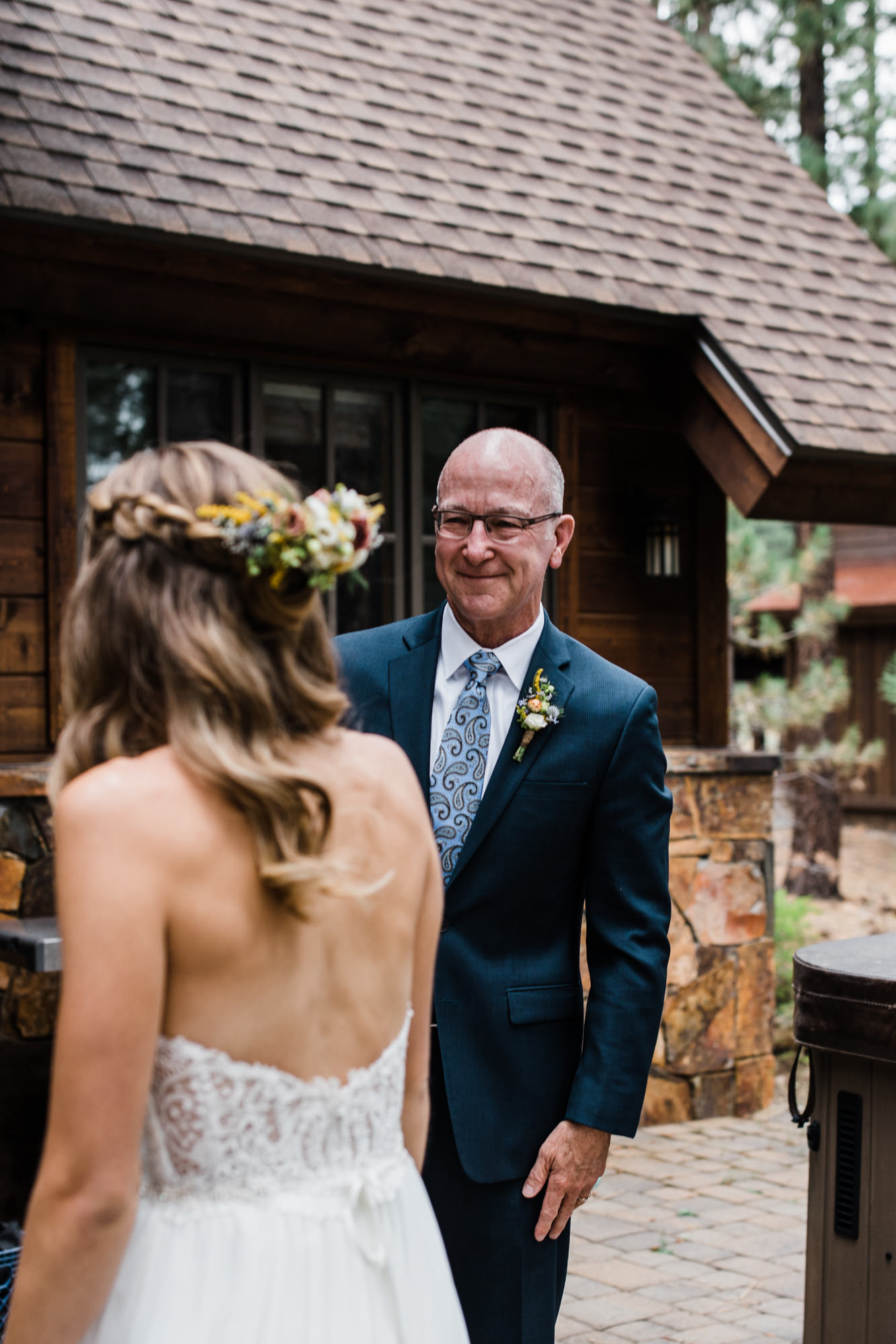 megan + zach's adventurous woodland wedding in truckee, california | romantic rainy wedding day inspiration | lake tahoe wedding photographer | www.thehearnes.com