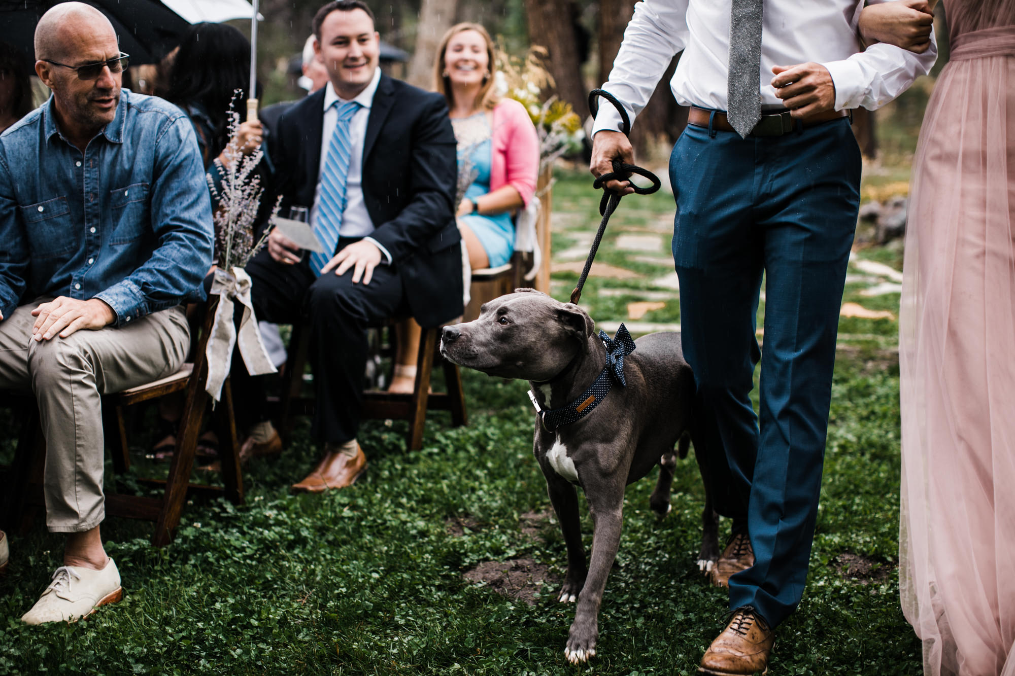 megan + zach's adventurous woodland wedding in truckee, california | romantic rainy wedding day inspiration | lake tahoe wedding photographer | www.thehearnes.com