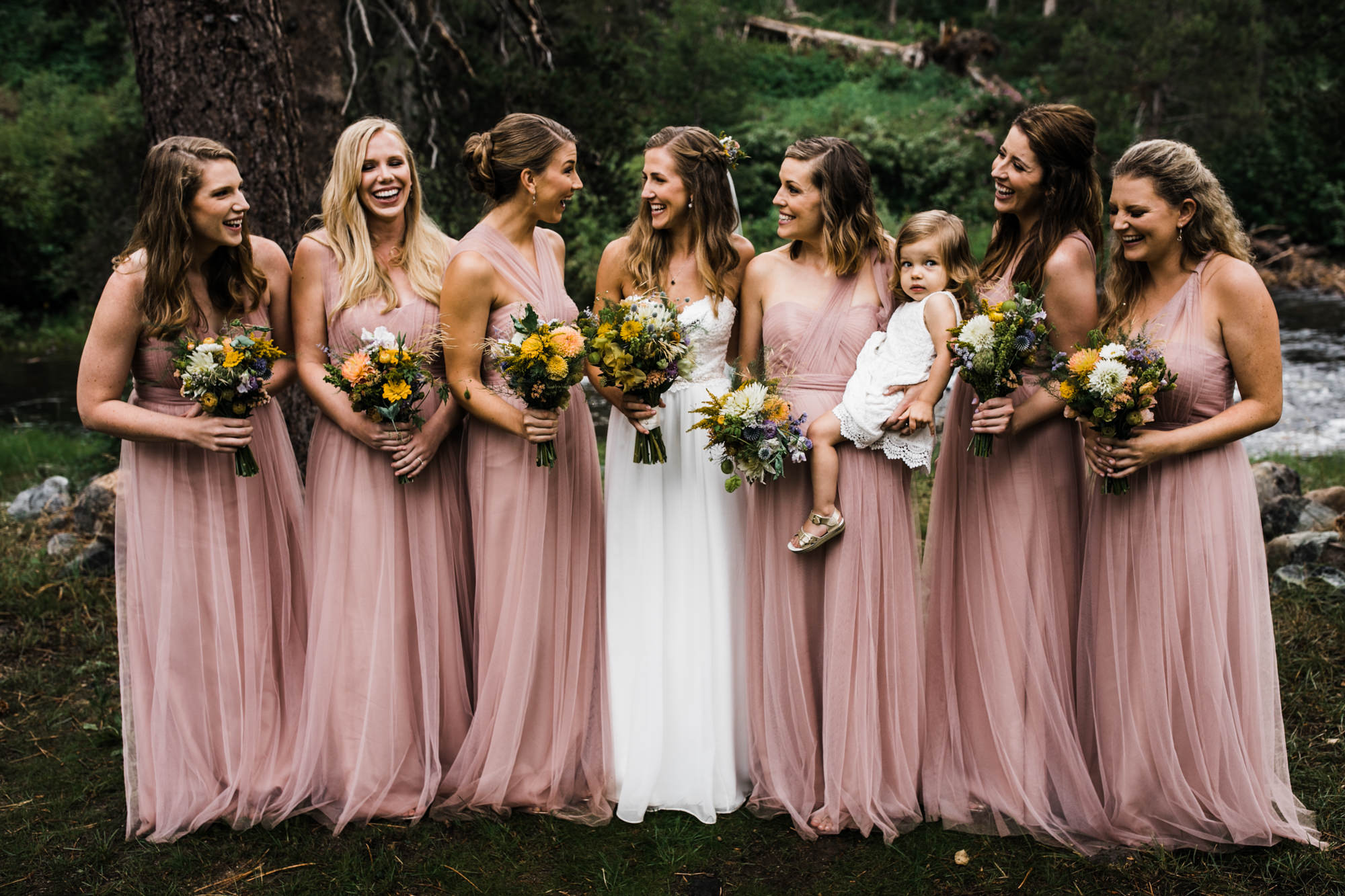 megan + zach's adventurous woodland wedding in truckee, california | romantic rainy wedding day inspiration | lake tahoe wedding photographer | www.thehearnes.com