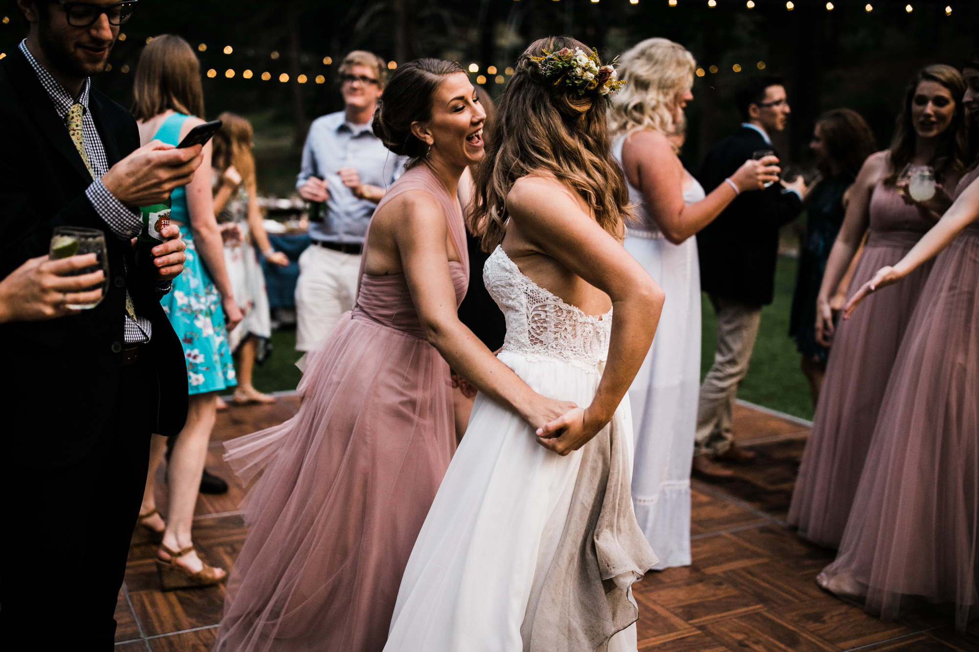 megan + zach's adventurous woodland wedding in truckee, california | romantic rainy wedding day inspiration | lake tahoe wedding photographer | www.thehearnes.com