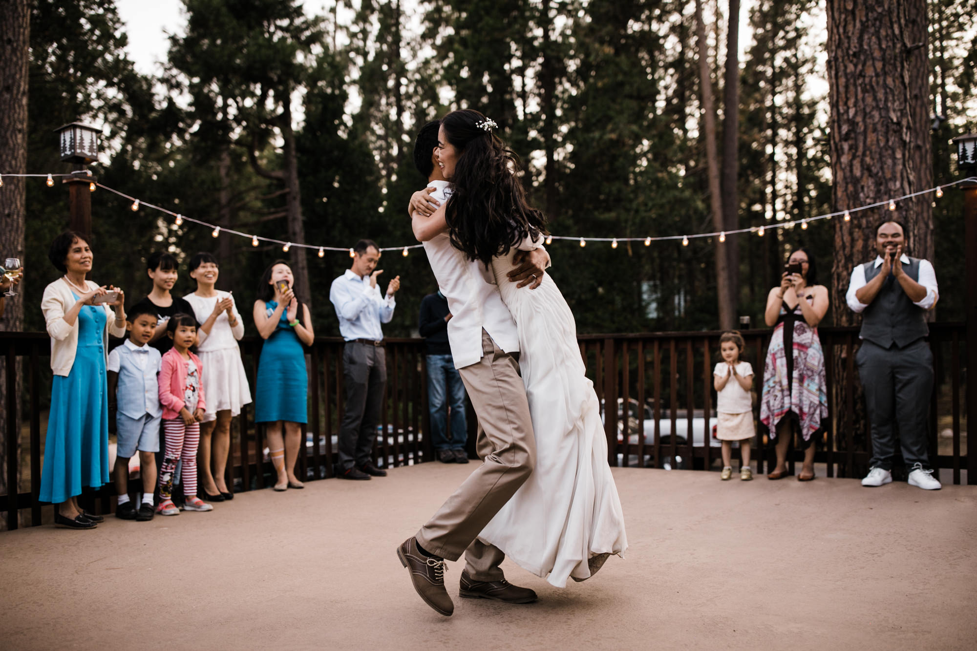 lin + earvin's intimate yosemite wedding | sunrise ceremony at glacier point | reception at the redwoods in wawona | the hearnes adventure photography | www.thehearnes.com
