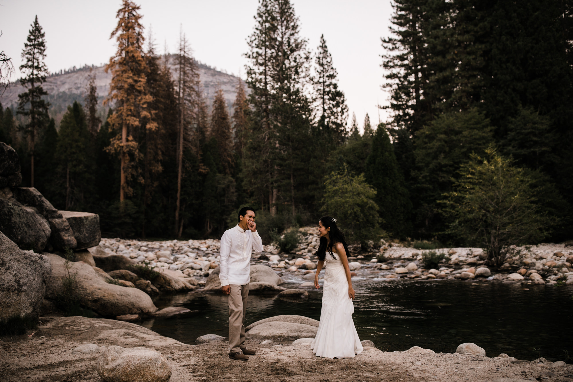 lin + earvin's intimate yosemite wedding | sunrise ceremony at glacier point | reception at the redwoods in wawona | the hearnes adventure photography | www.thehearnes.com