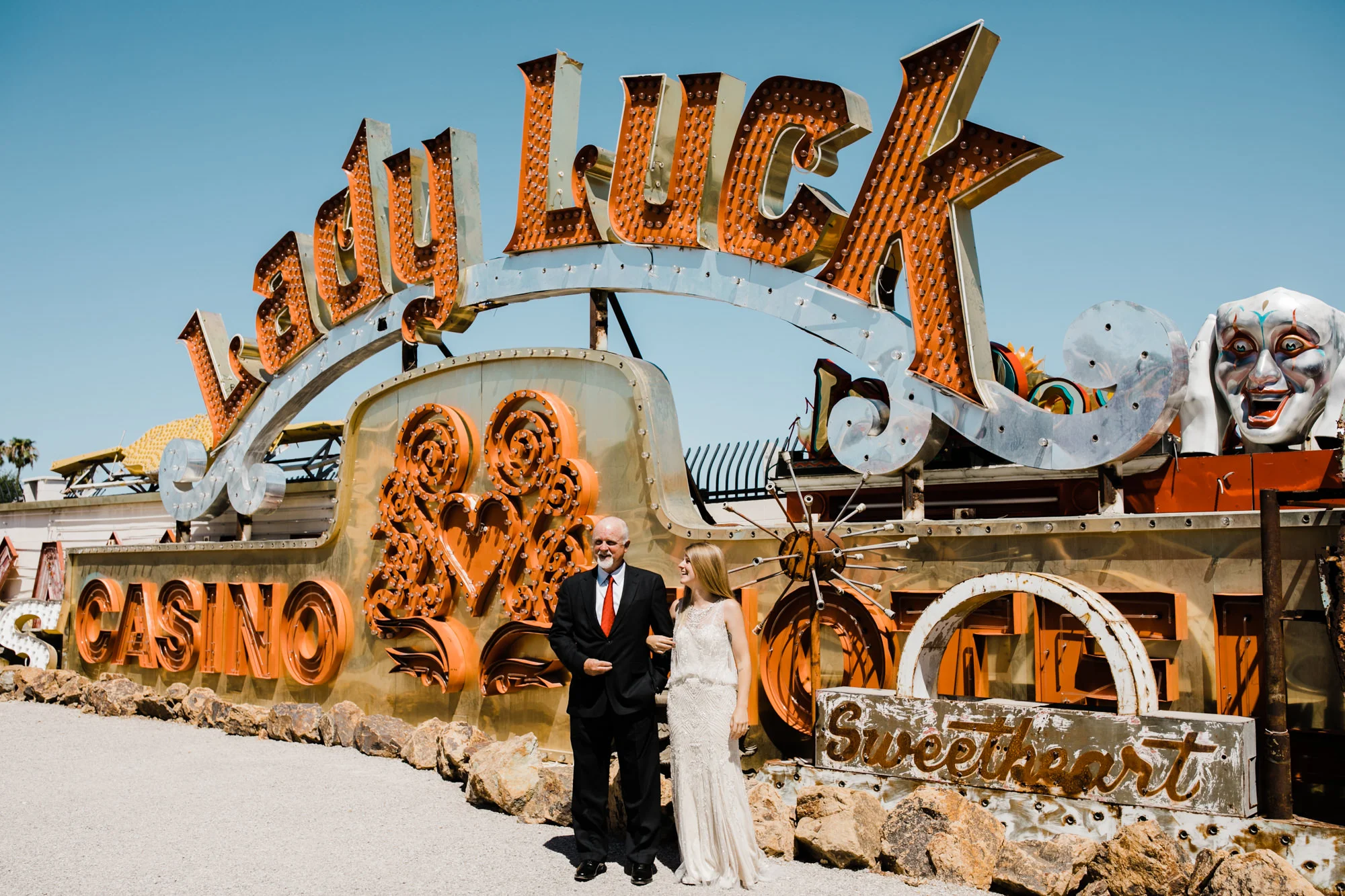 megan + zach's las vegas elopement at the neon museum | sunset wedding portraits at zion national park | utah adventure wedding photographer | the hearnes adventure photography | www.thehearnes.com