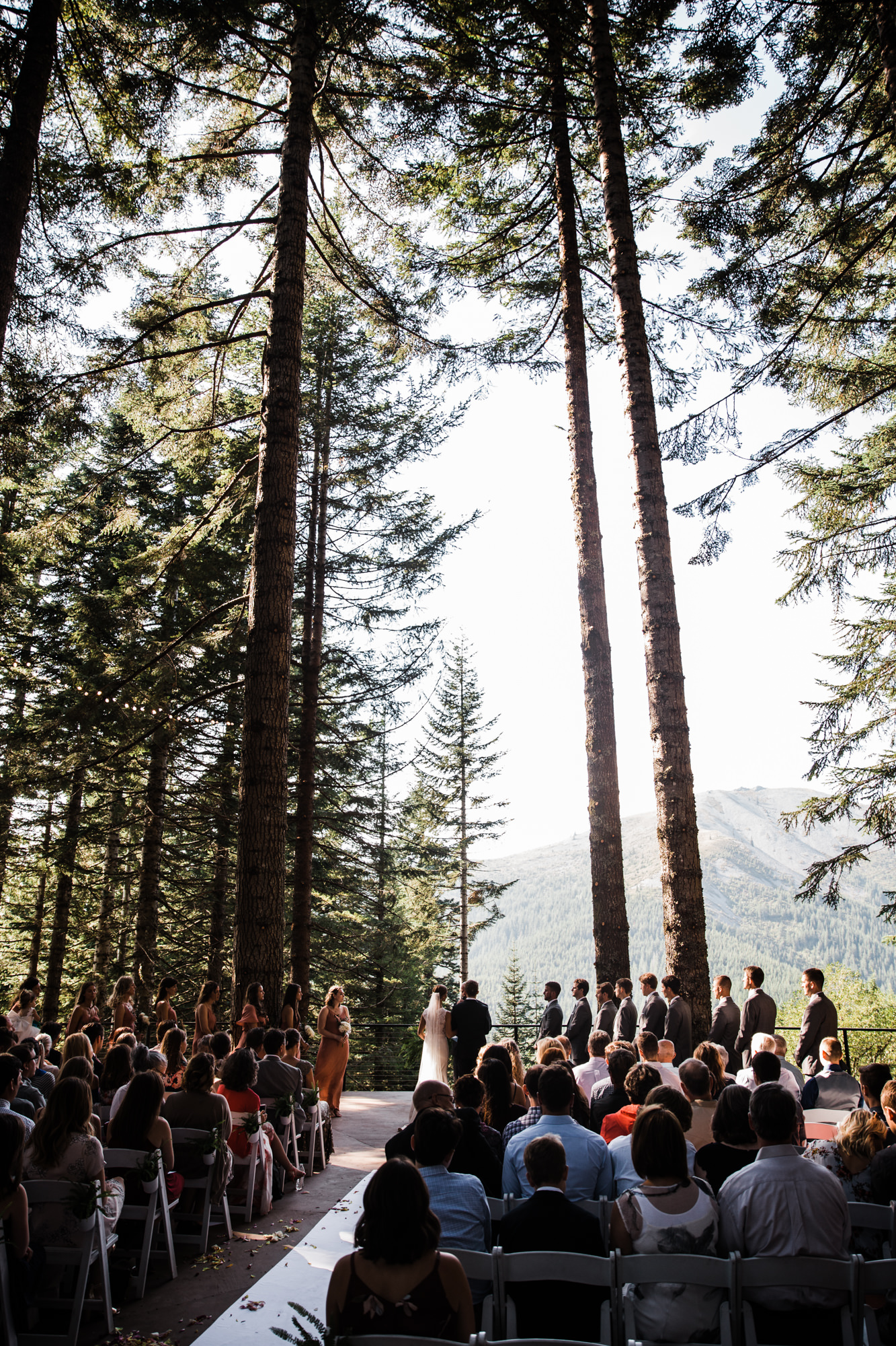 jena + kyler's treehouse wedding | outdoor reception under the stars | washington adventure wedding photographer | the hearnes adventure wedding photography | www.thehearnes.com