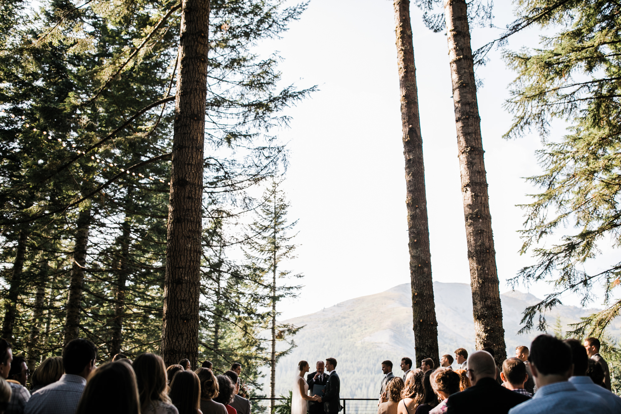 jena + kyler's treehouse wedding | outdoor reception under the stars | washington adventure wedding photographer | the hearnes adventure wedding photography | www.thehearnes.com