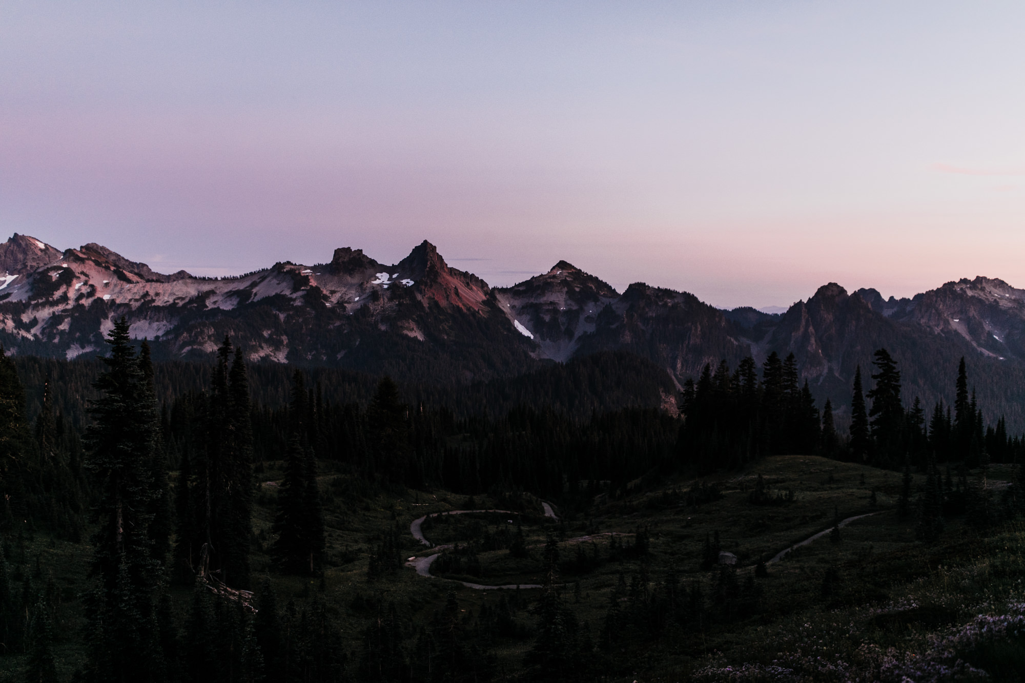 jena + kyler's wedding day-after session in mount rainier national park | washington adventure wedding photographer | the hearnes adventure photography | www.thehearnes.com