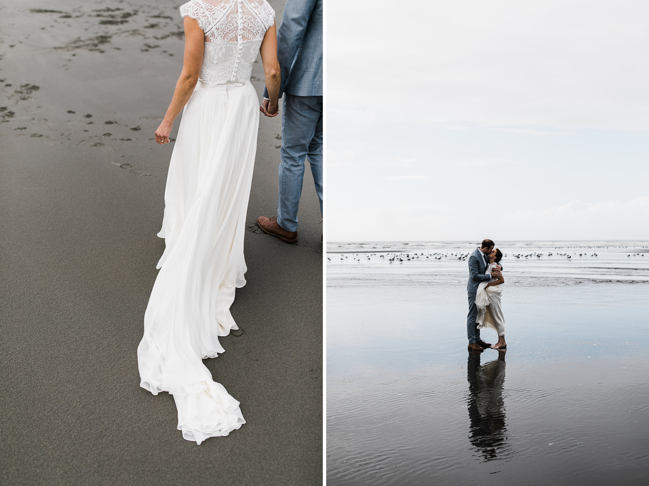 christina + dan's intimate wedding in olympic national park | kalaloch lodge + ruby beach elopement | washington wedding photographer | the hearnes adventure photography | www.thehearnes.com