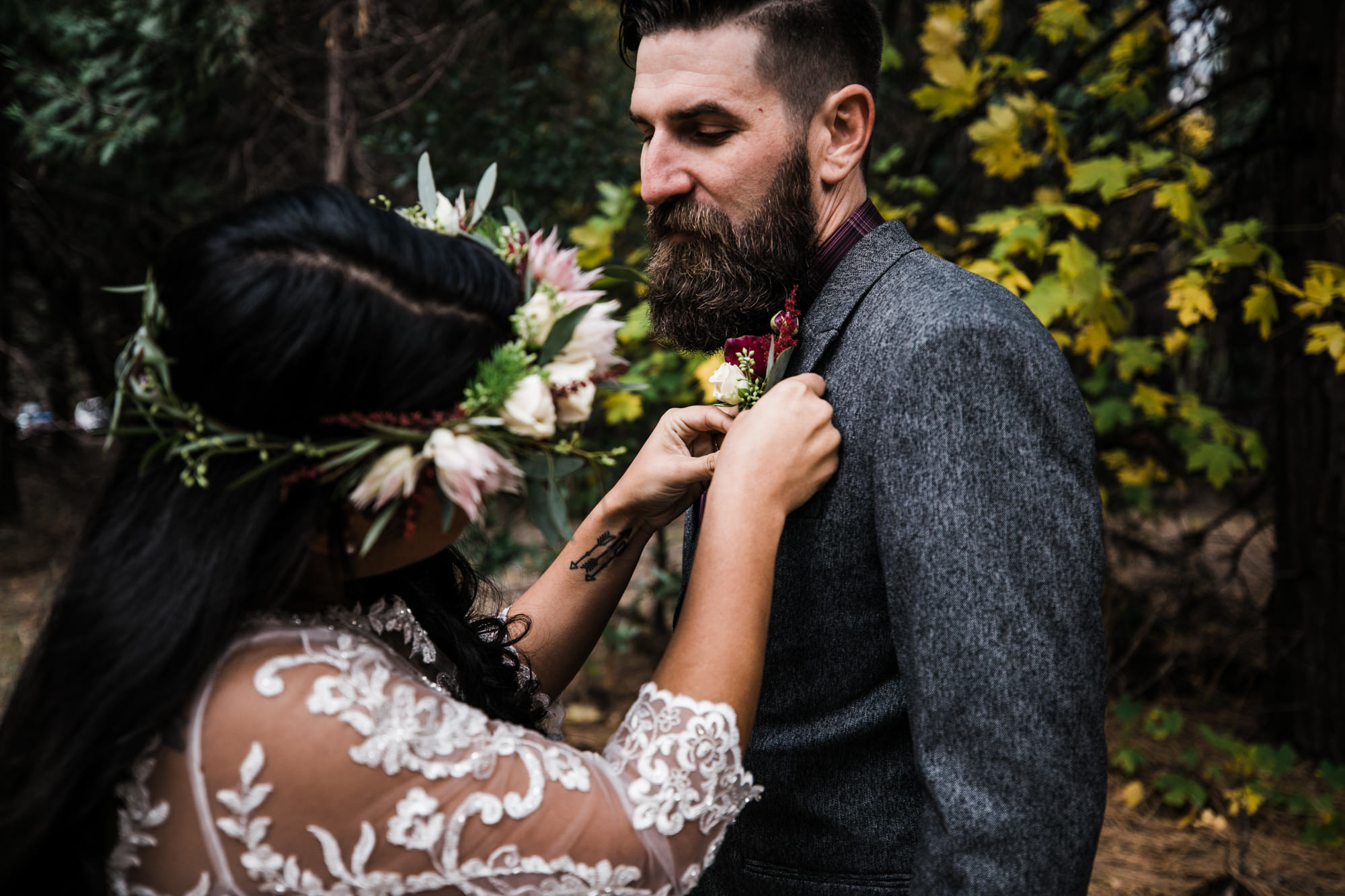 chris + jen's intimate yosemite wedding | yosemite adventure wedding photographer | the hearnes adventure photography | www.thehearnes.com