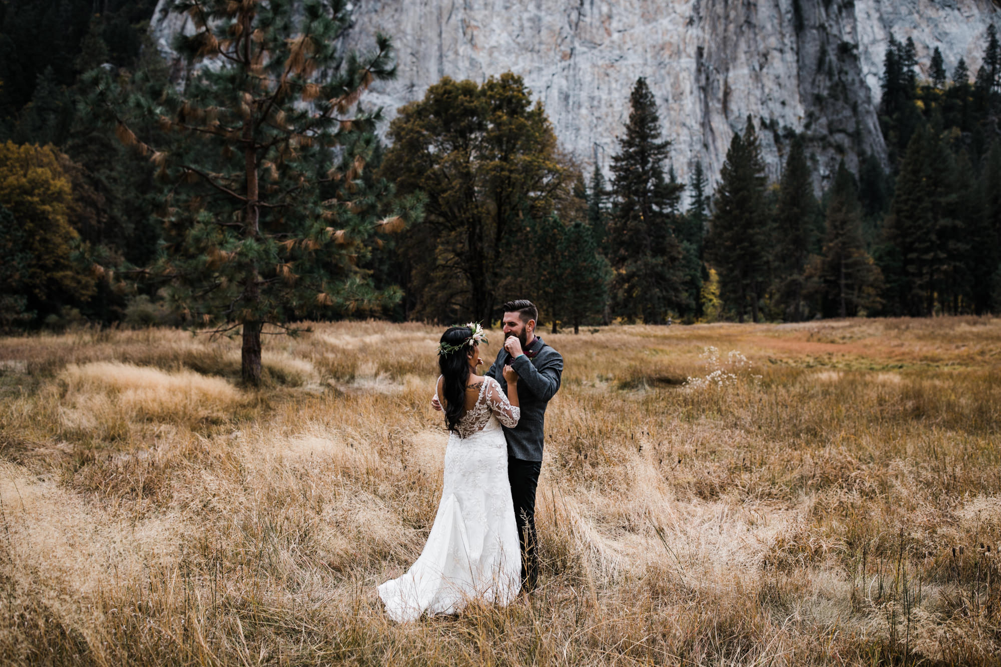 chris + jen's intimate yosemite wedding | yosemite adventure wedding photographer | the hearnes adventure photography | www.thehearnes.com