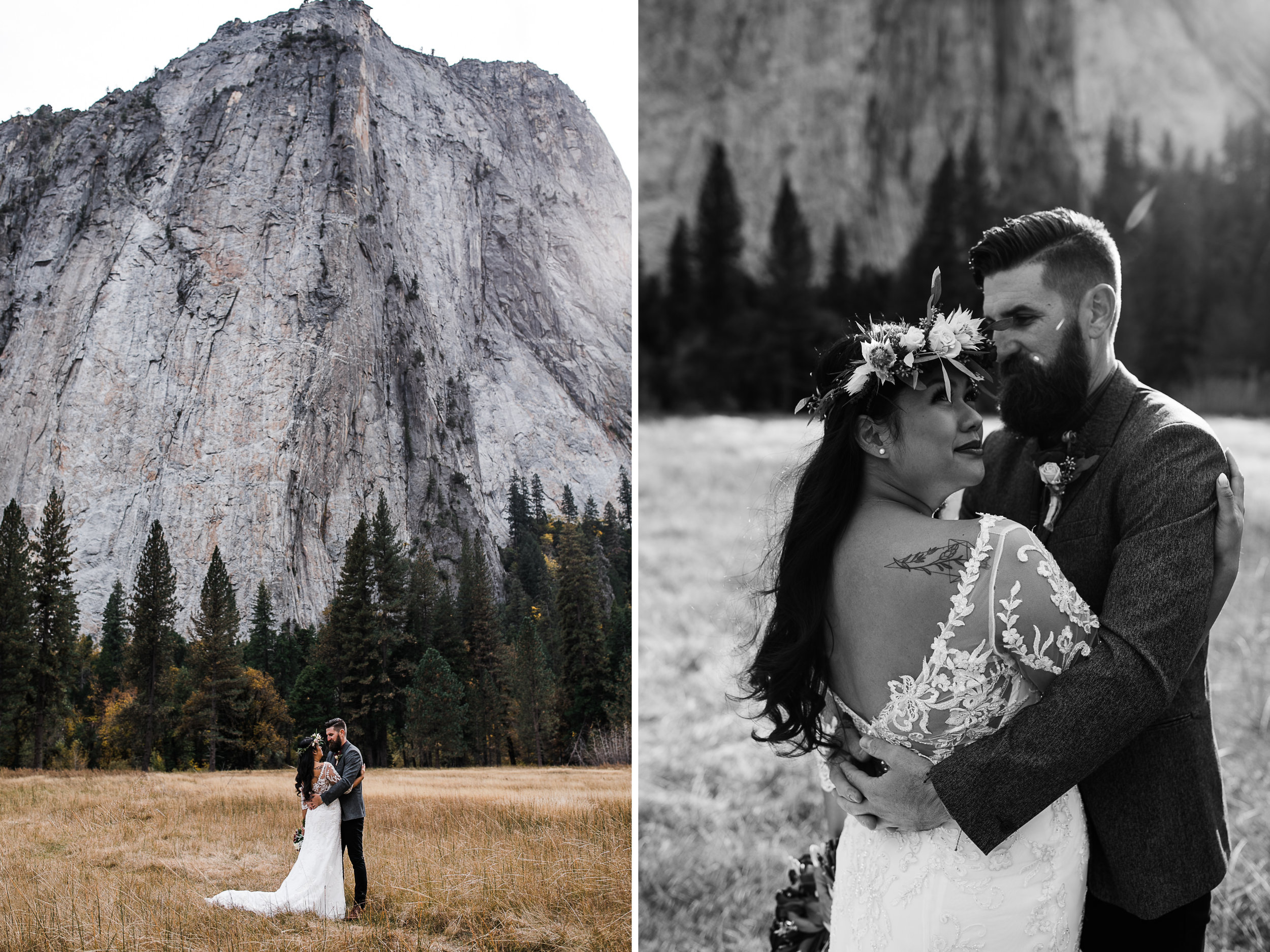 chris + jen's intimate yosemite wedding | yosemite adventure wedding photographer | the hearnes adventure photography | www.thehearnes.com
