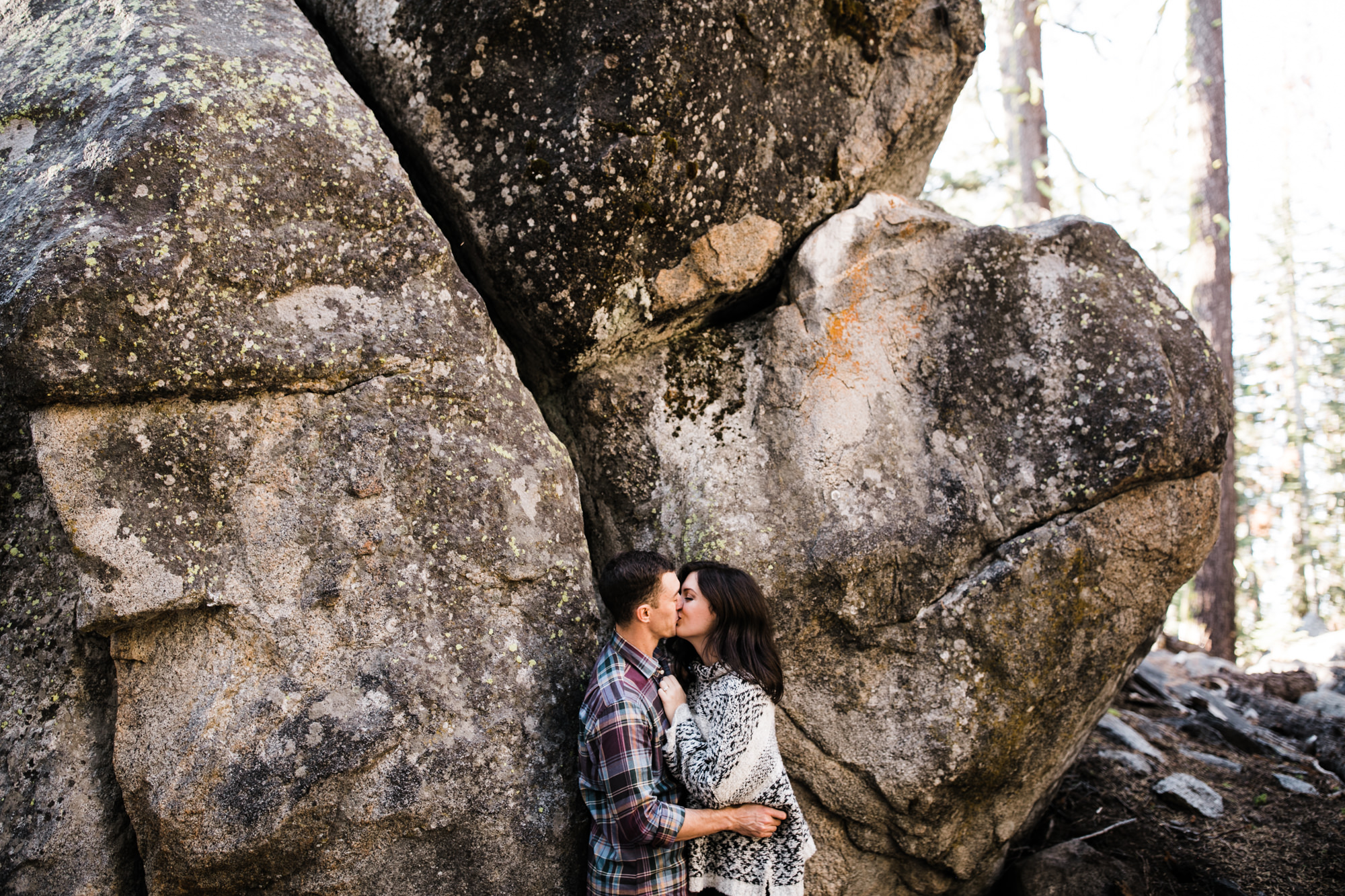 rachel + seth's adventurous taft point engagement session | yosemite national park | california adventure elopement photographer | the hearnes adventure photography | www.thehearnes.com