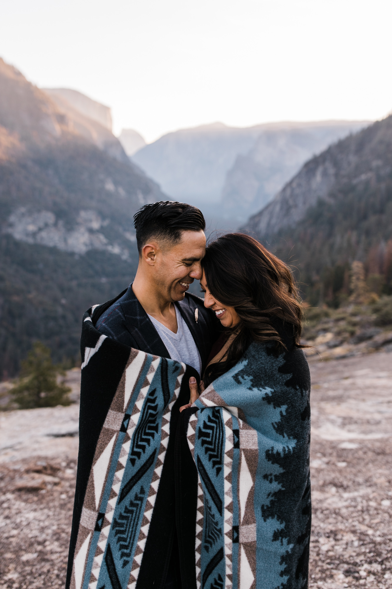 ray + ema's adventurous fall engagement session | yosemite national park | california adventure elopement photographer | the hearnes adventure photography | www.thehearnes.com