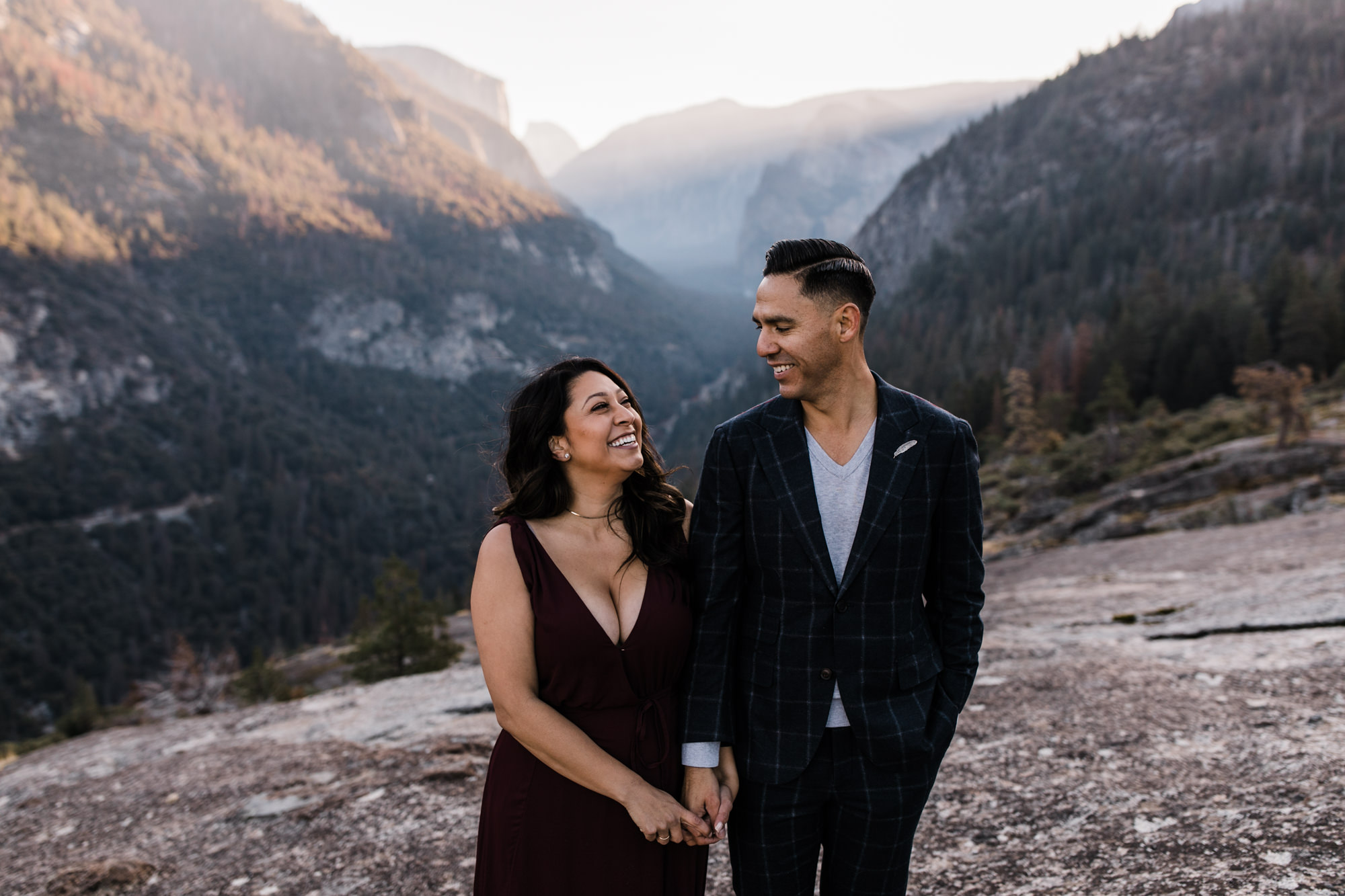 ray + ema's adventurous fall engagement session | yosemite national park | california adventure elopement photographer | the hearnes adventure photography | www.thehearnes.com