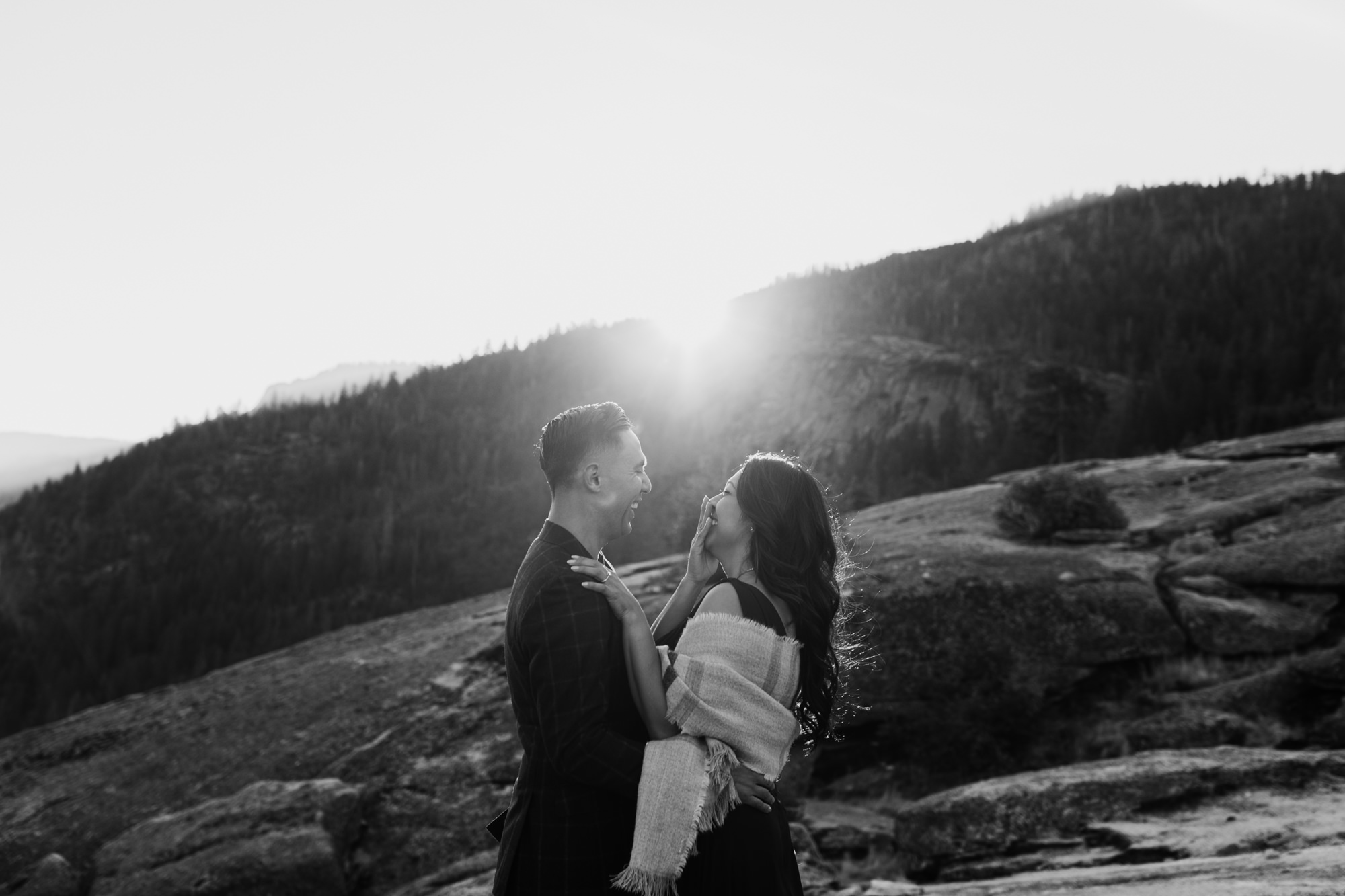ray + ema's adventurous fall engagement session | yosemite national park | california adventure elopement photographer | the hearnes adventure photography | www.thehearnes.com