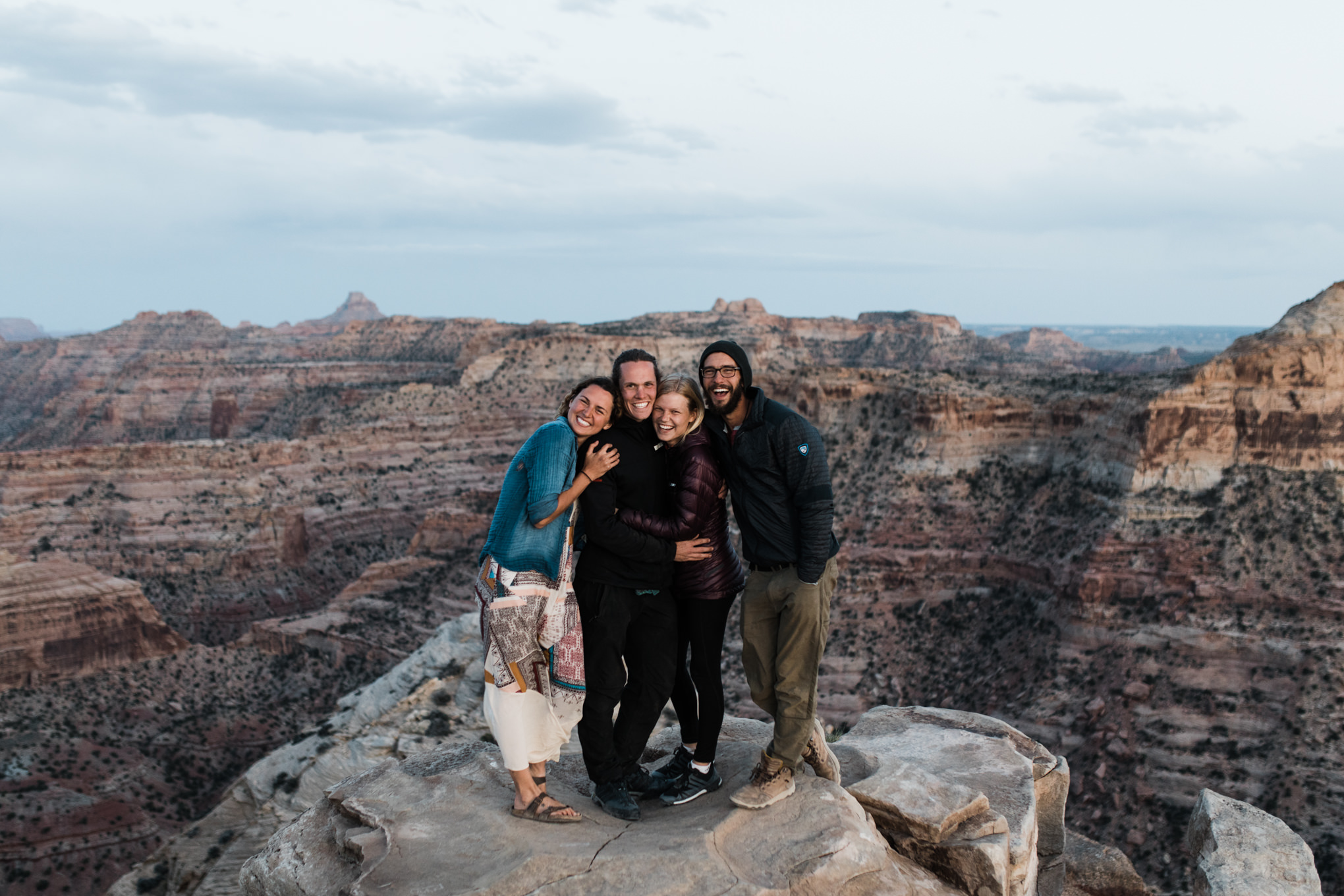 adventure session in utah | destination engagement photo inspiration | utah adventure elopement photographers | the hearnes adventure photography | www.thehearnes.com