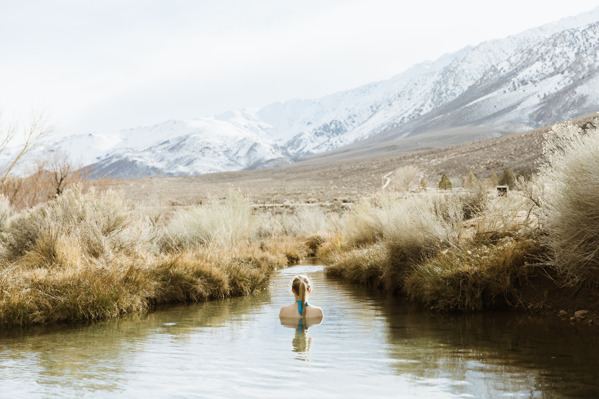 hot springs in the mountains | utah and california adventure elopement photographers | the hearnes adventure photography | www.thehearnes.com