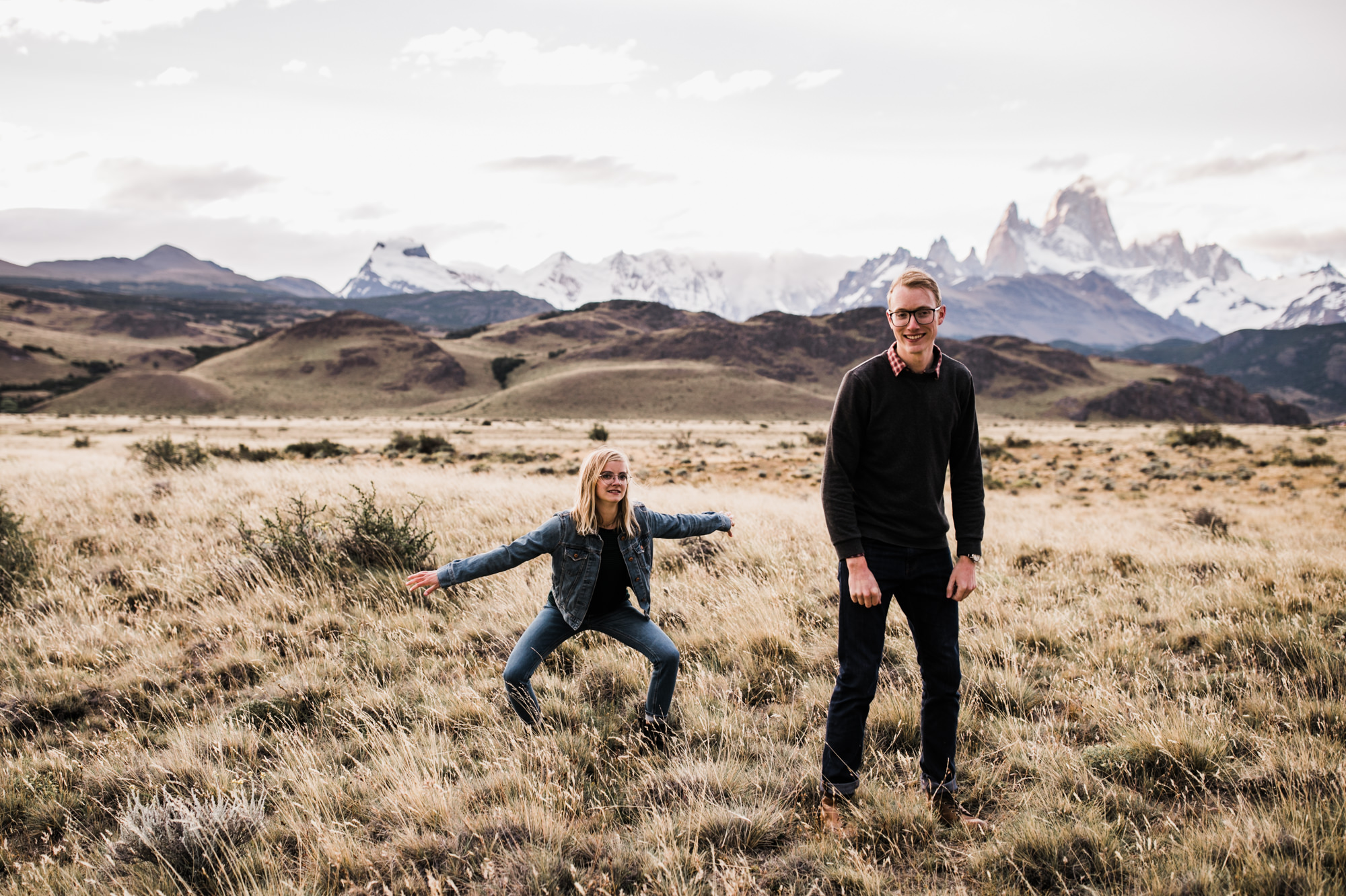 adventure photo session in el chalten | fitz roy, patagonia, argentina | patagonia destination wedding photographer | the hearnes adventure photography | www.thehearnes.com