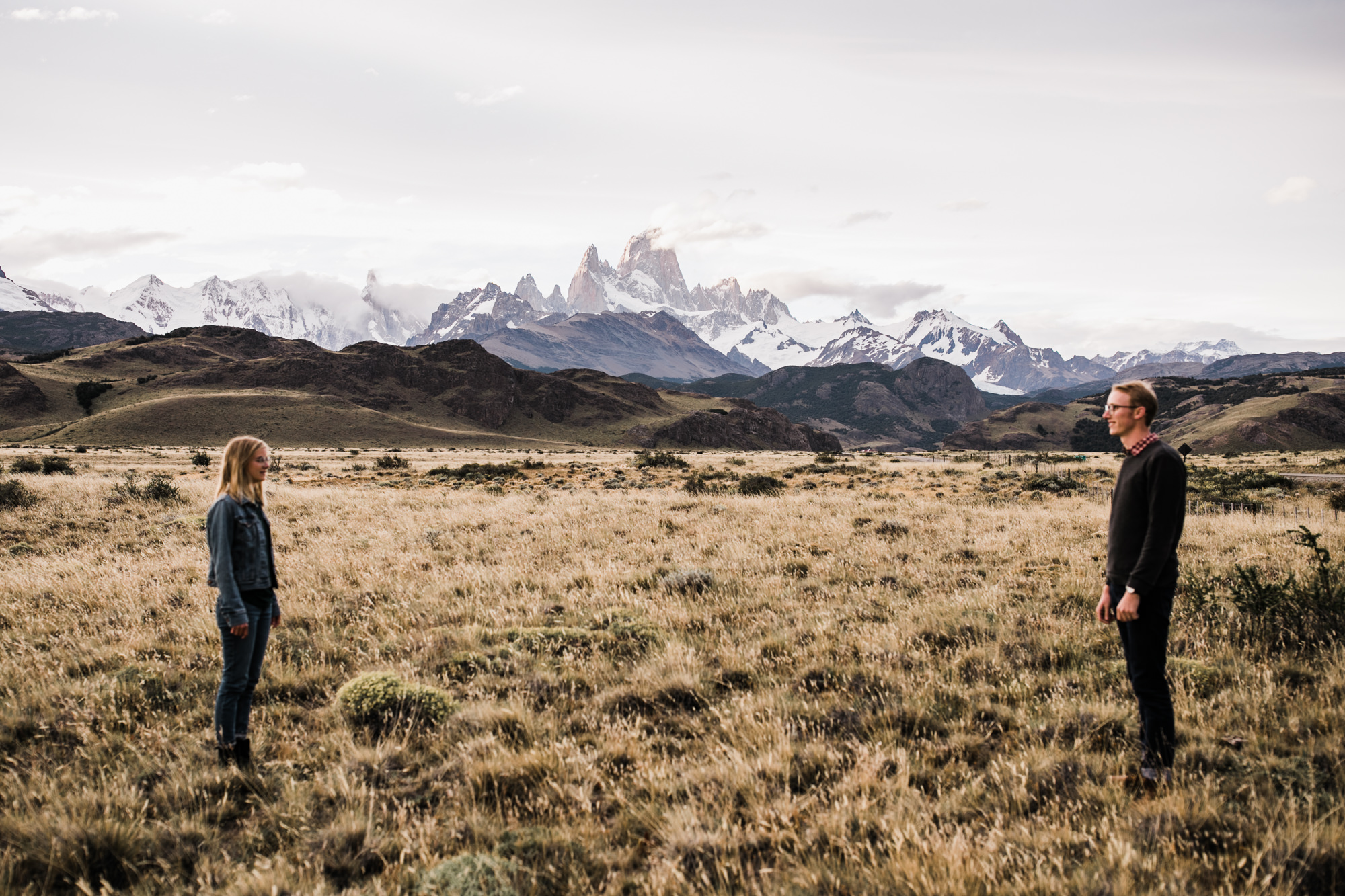 adventure photo session in el chalten | fitz roy, patagonia, argentina | patagonia destination wedding photographer | the hearnes adventure photography | www.thehearnes.com