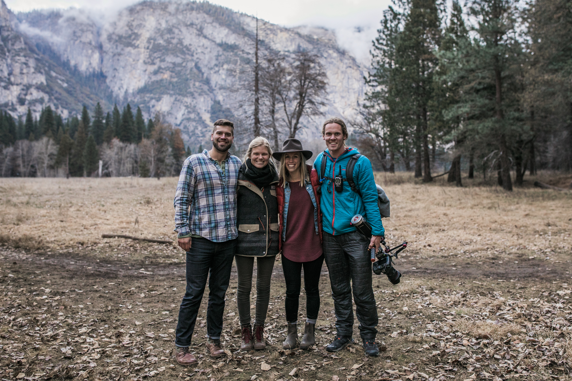 hannah + jason's van life engagement photos in yosemite | national park wedding photographer | the hearnes adventure photography | www.thehearnes.com