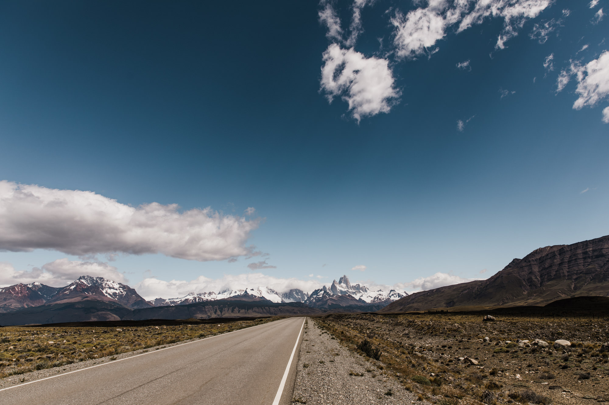 sunset + sunrise in el chalten, argentina | 24 hours of fitz roy | patagonia wedding + elopement photographers | the hearnes adventure photography | www.thehearnes.com