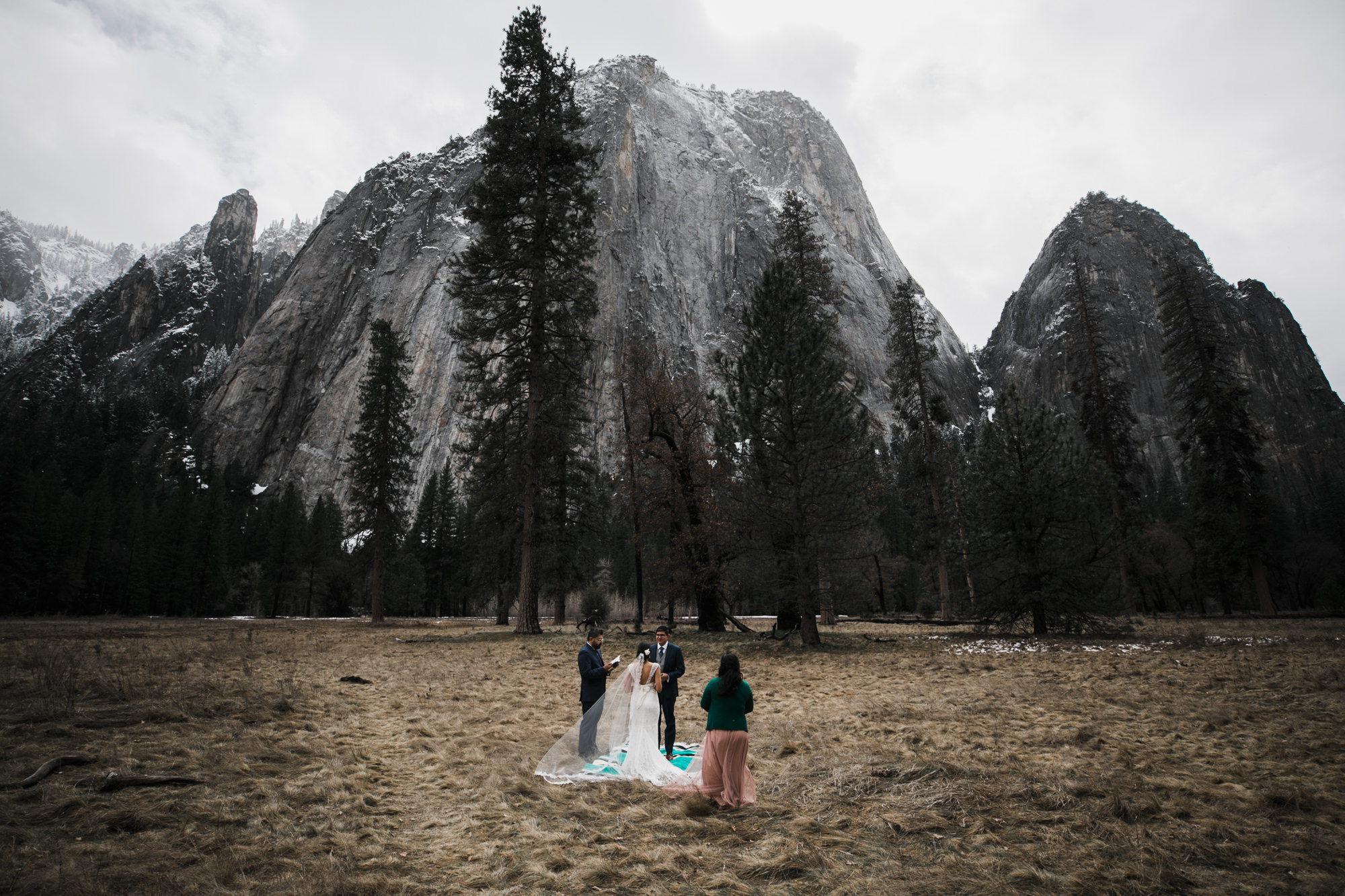 yosemite national park elopement photography