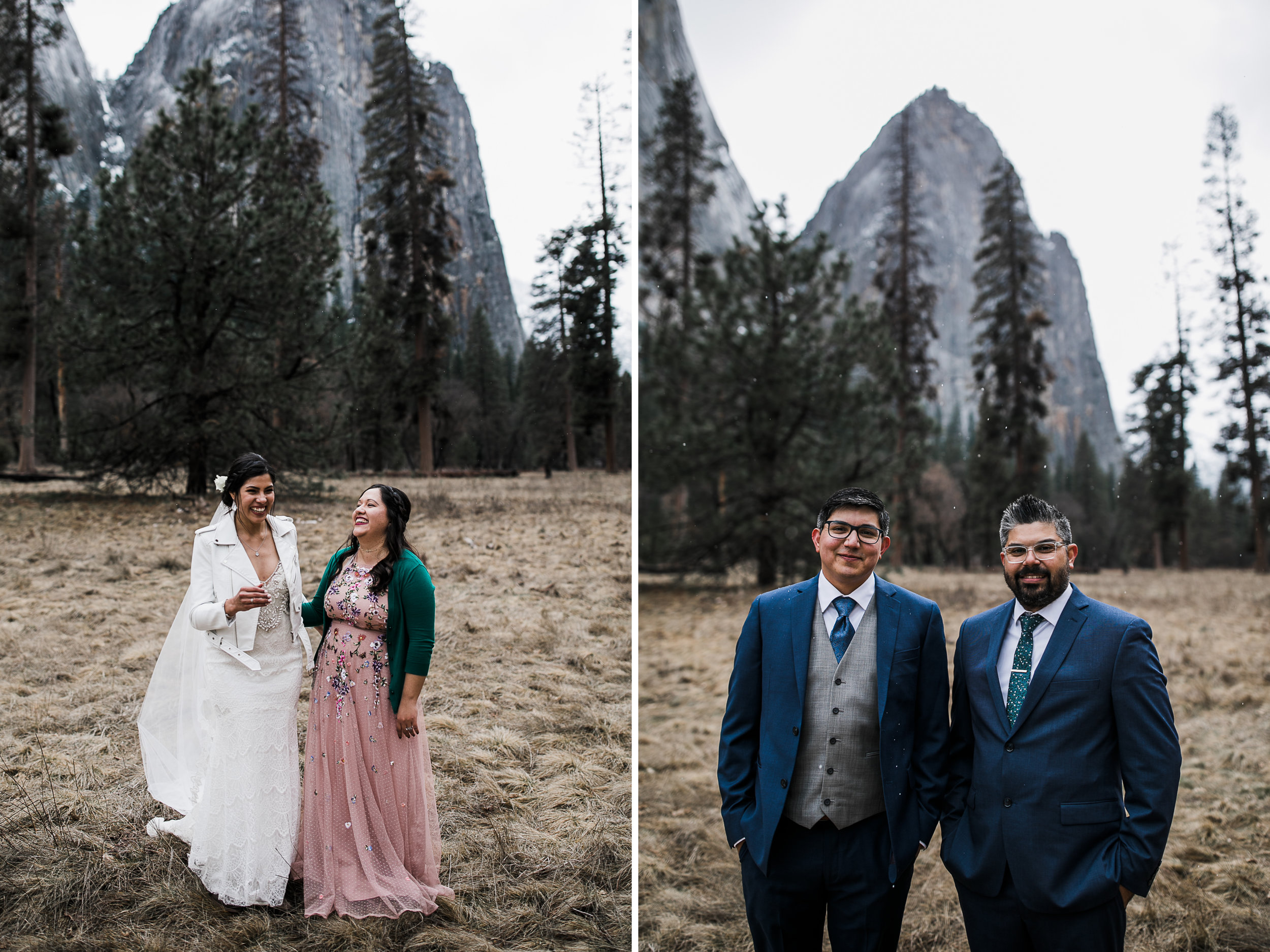 wedding day style in yosemite