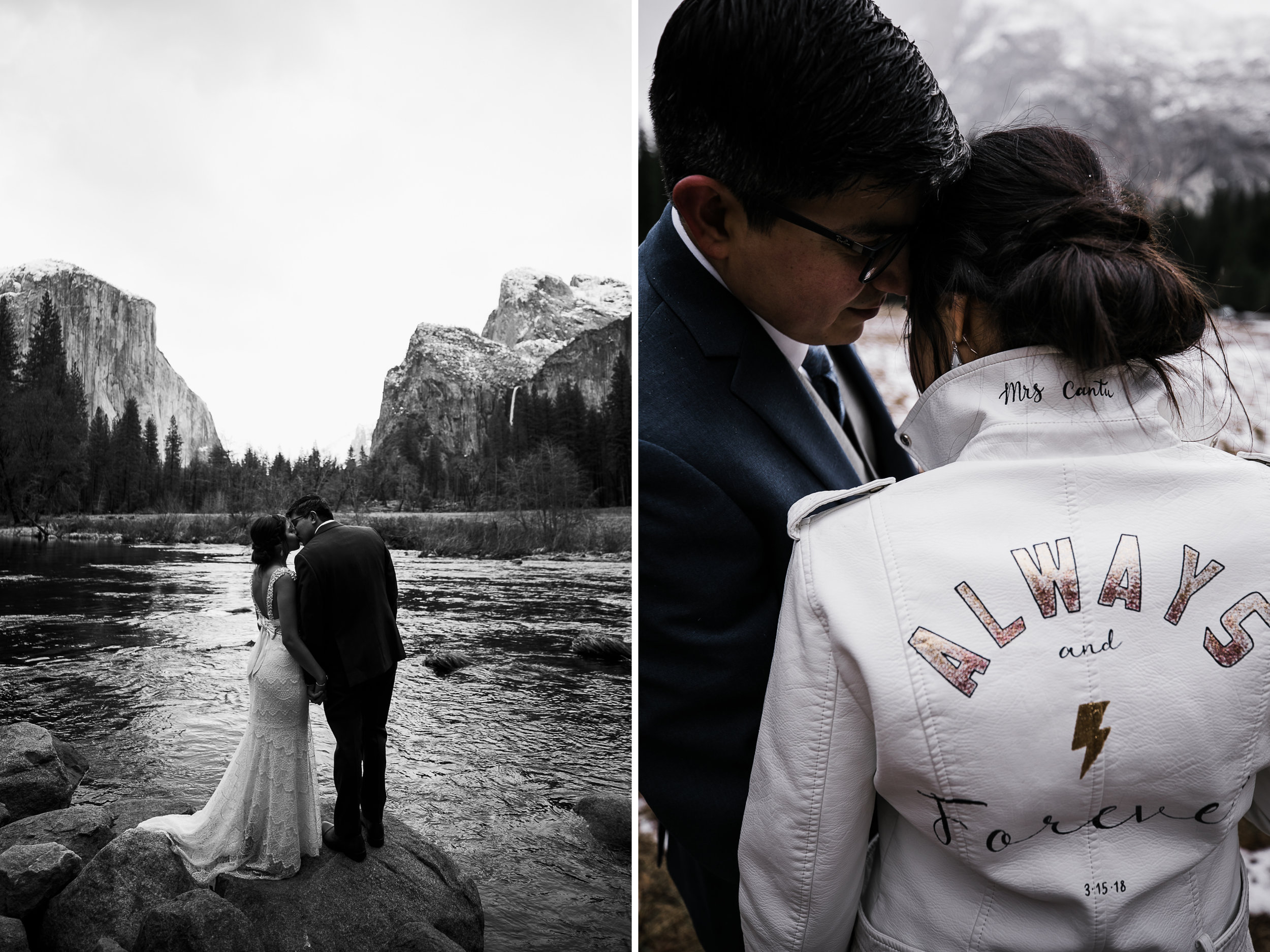 custom bridal jacket for a winter wedding