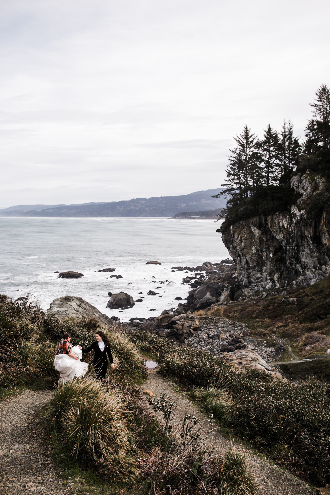 elopement in patrick's point state park california