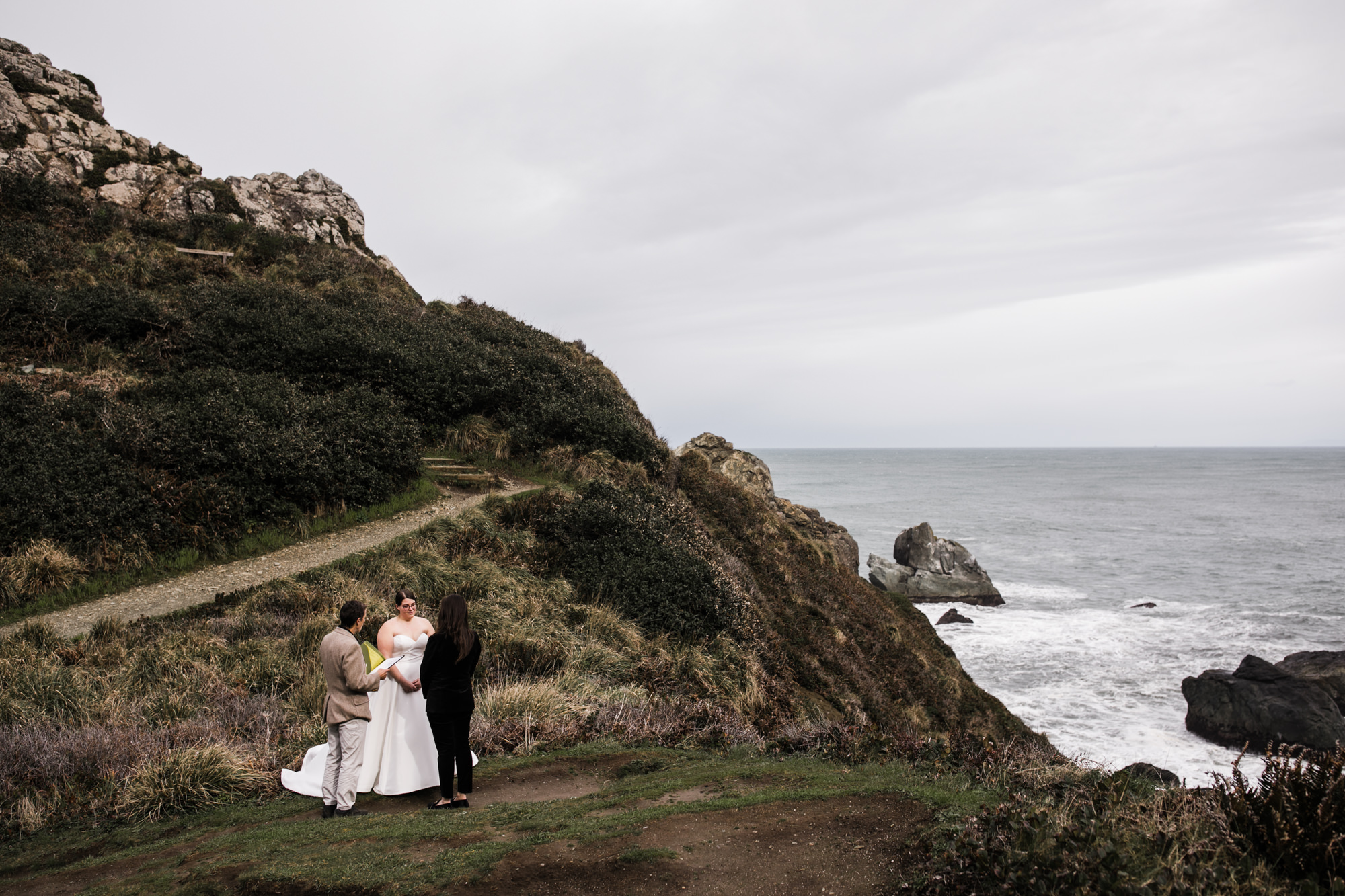 elopement in patrick's point state park california