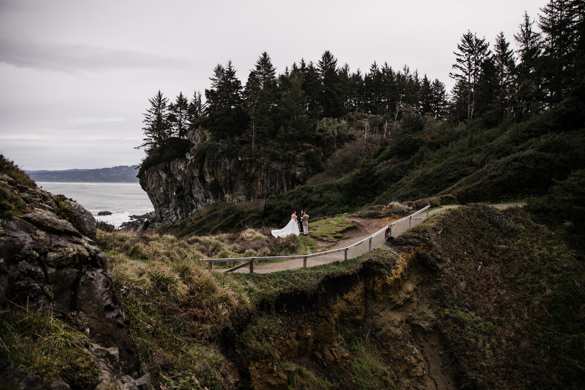 elopement in patrick's point state park california